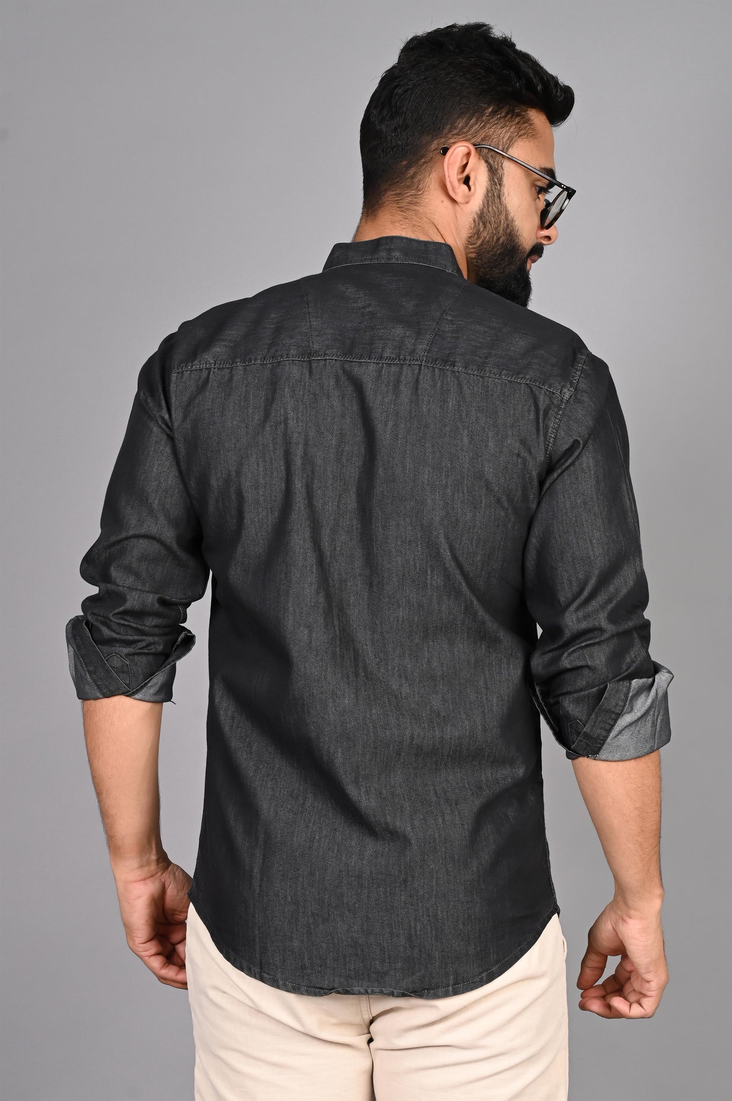 Men Solid Casual Shirt