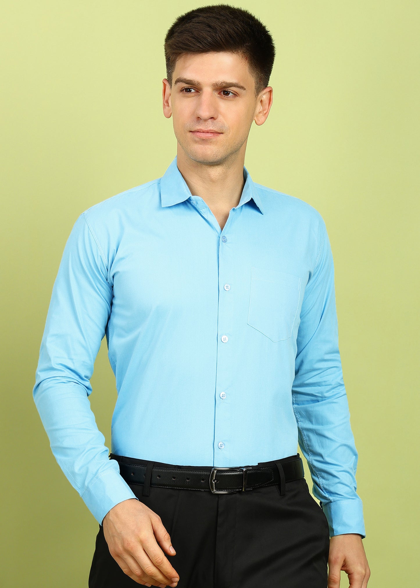 Men Solid Formal Shirt