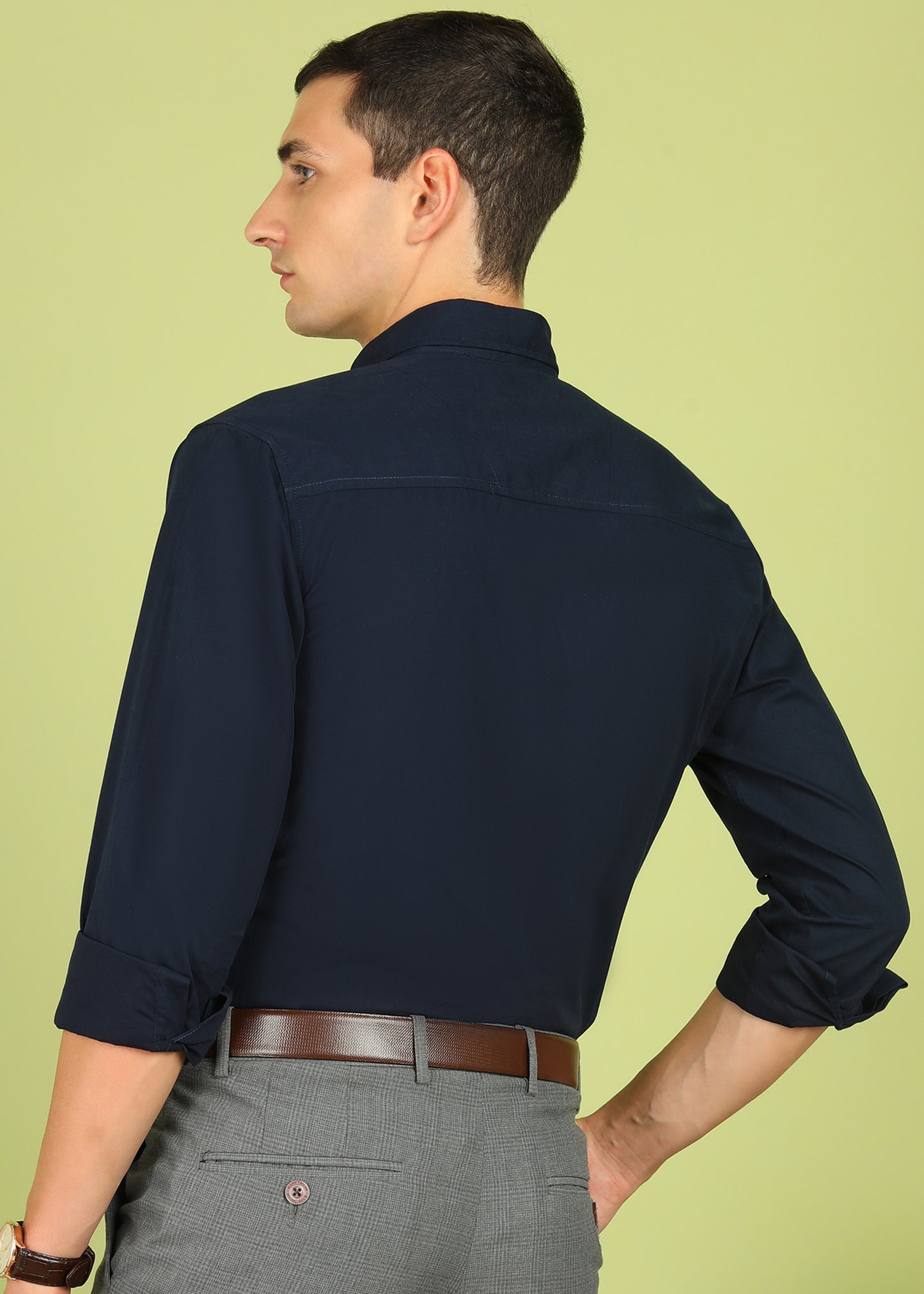 Men Solid Formal Shirt
