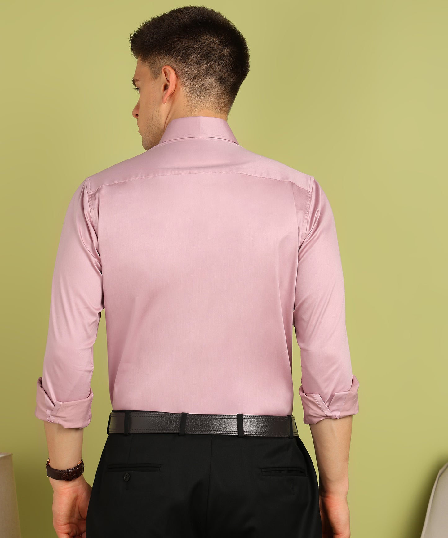 Men Solid Formal Shirt