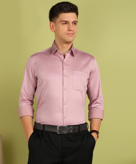 Men Solid Formal Shirt
