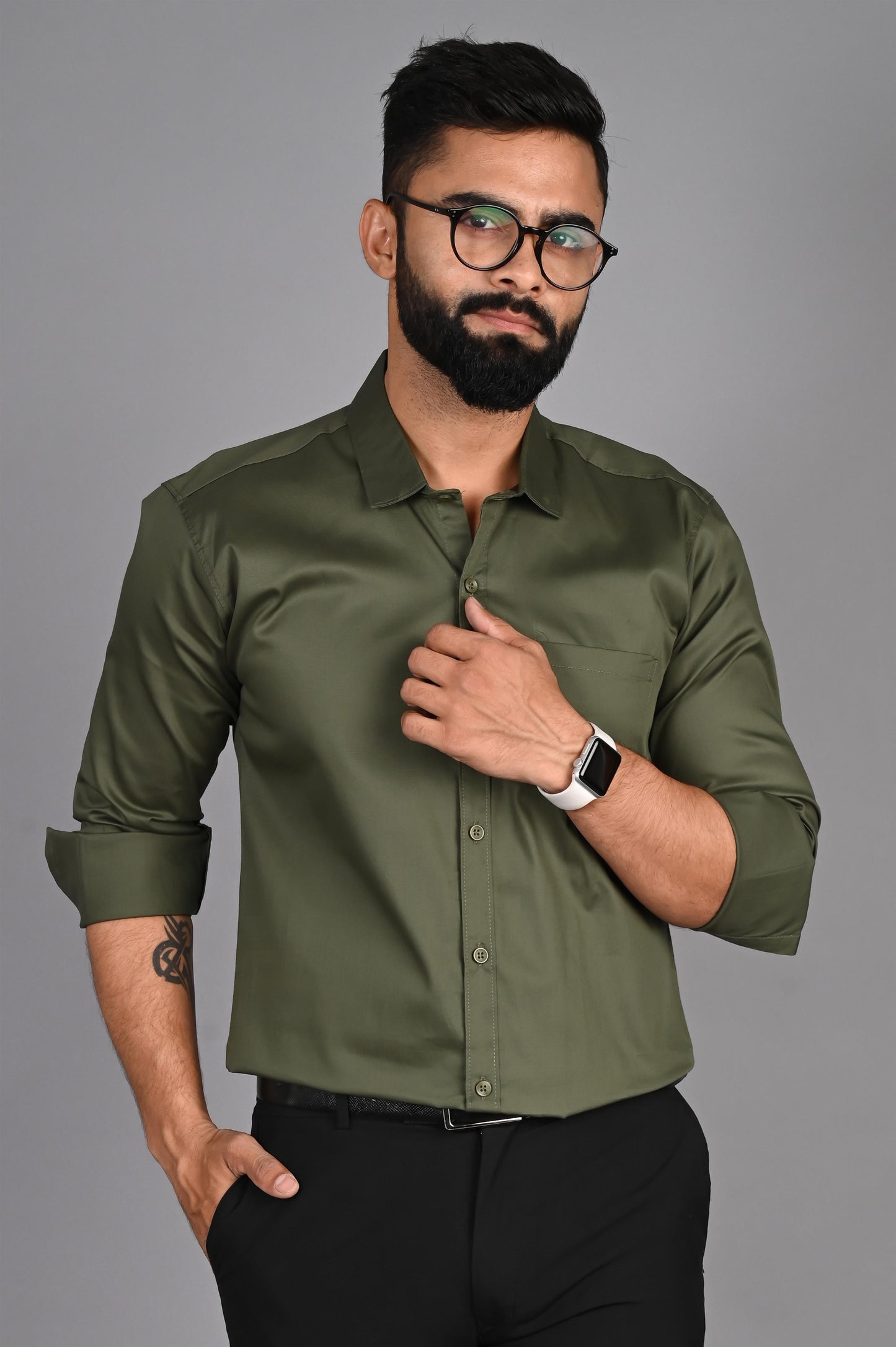 Men Solid Formal Multicolor Shirt (Pack of 2)