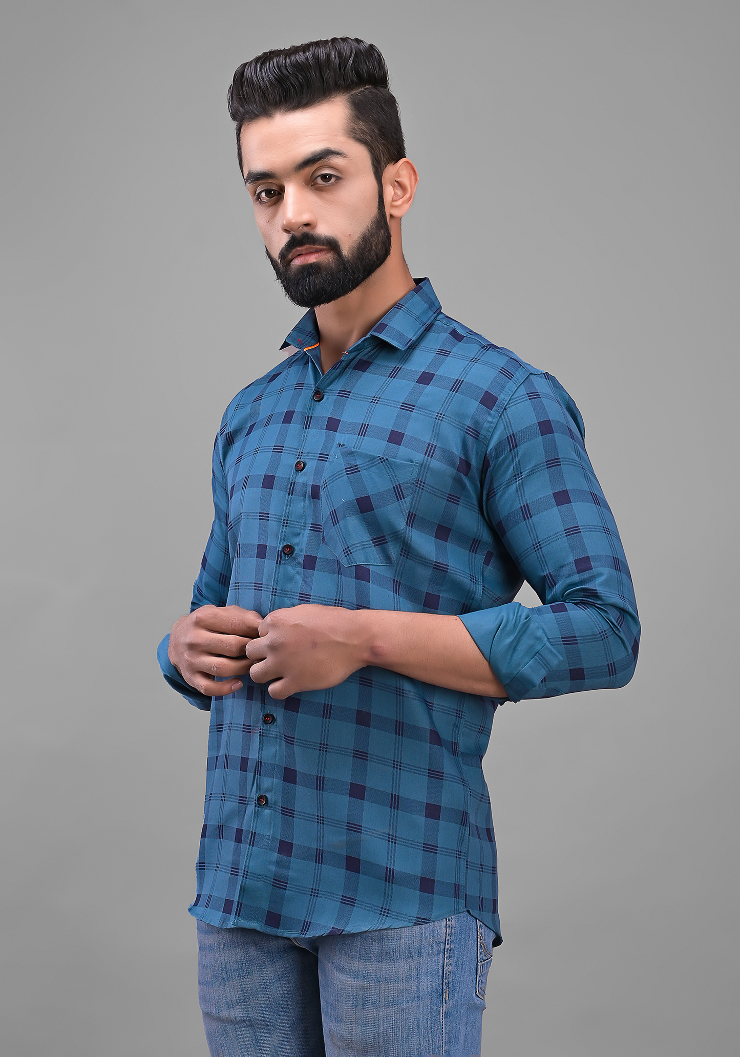 Checkered Casual Shirt