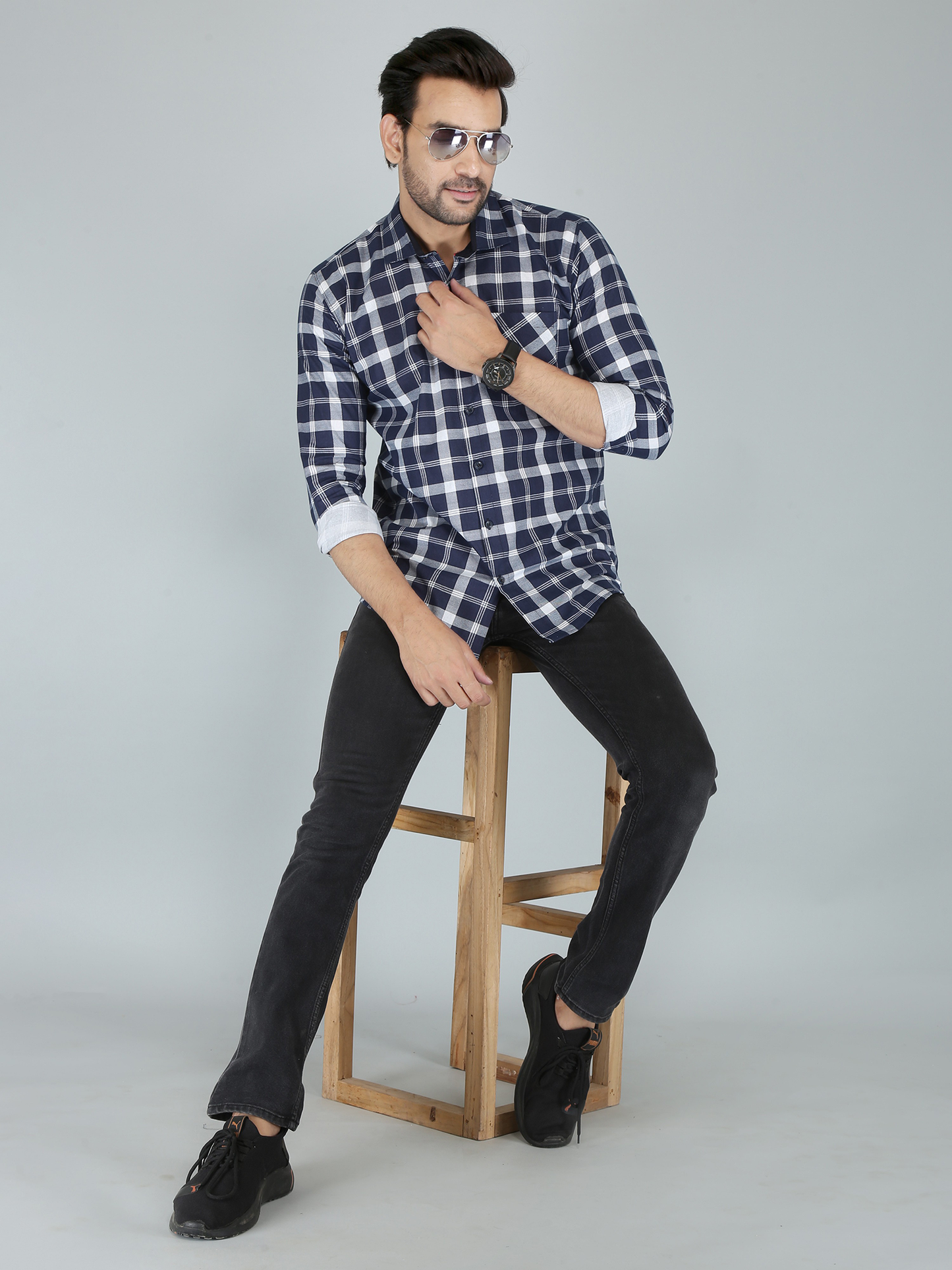 Checkered Casual Shirt