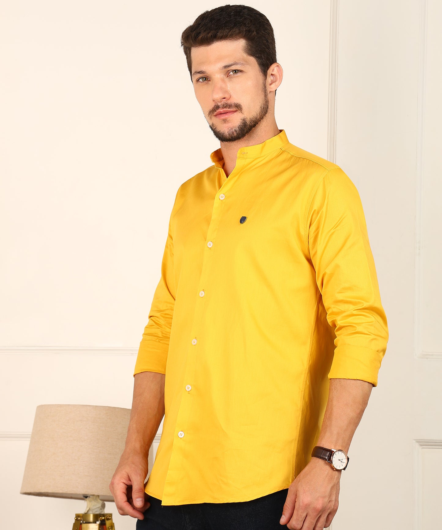 Men Solid Casual Multicolor Shirt (Pack of 2)