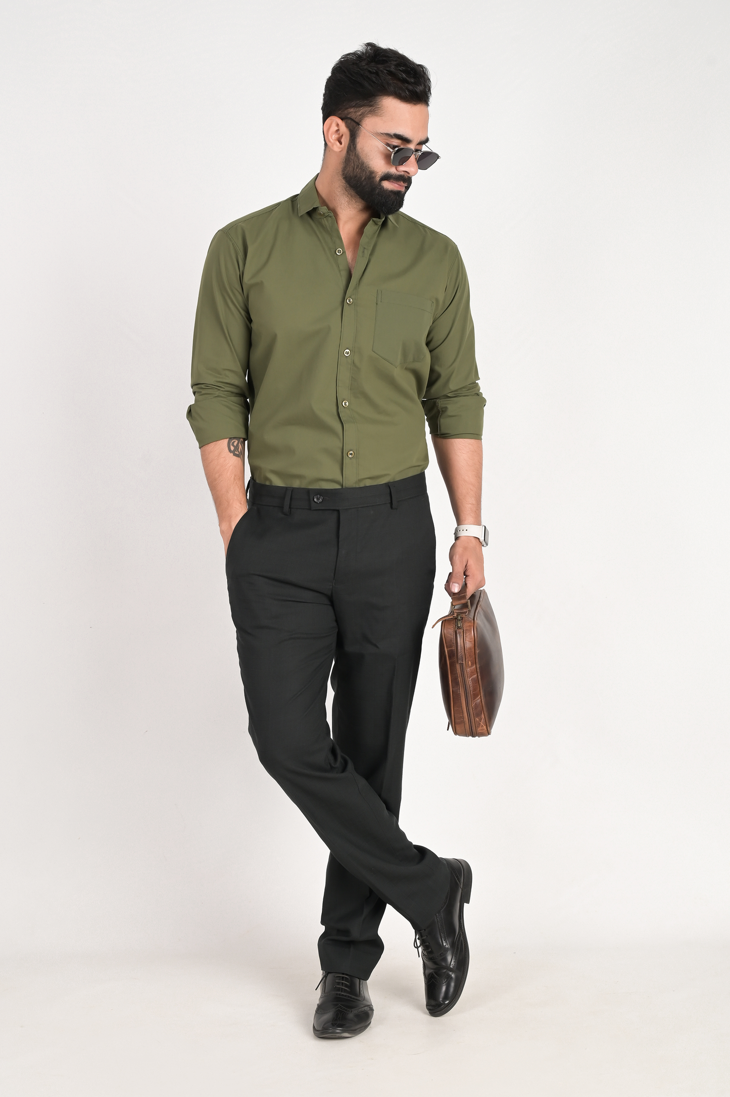 Solid Casual Shirt