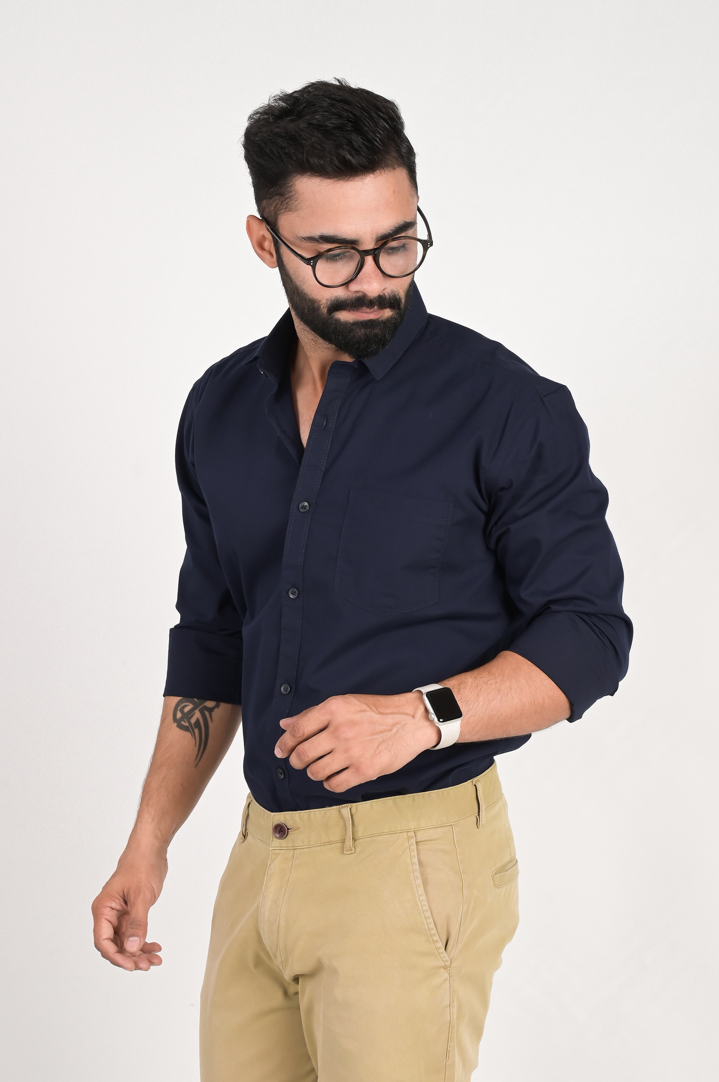 Solid Casual Shirt