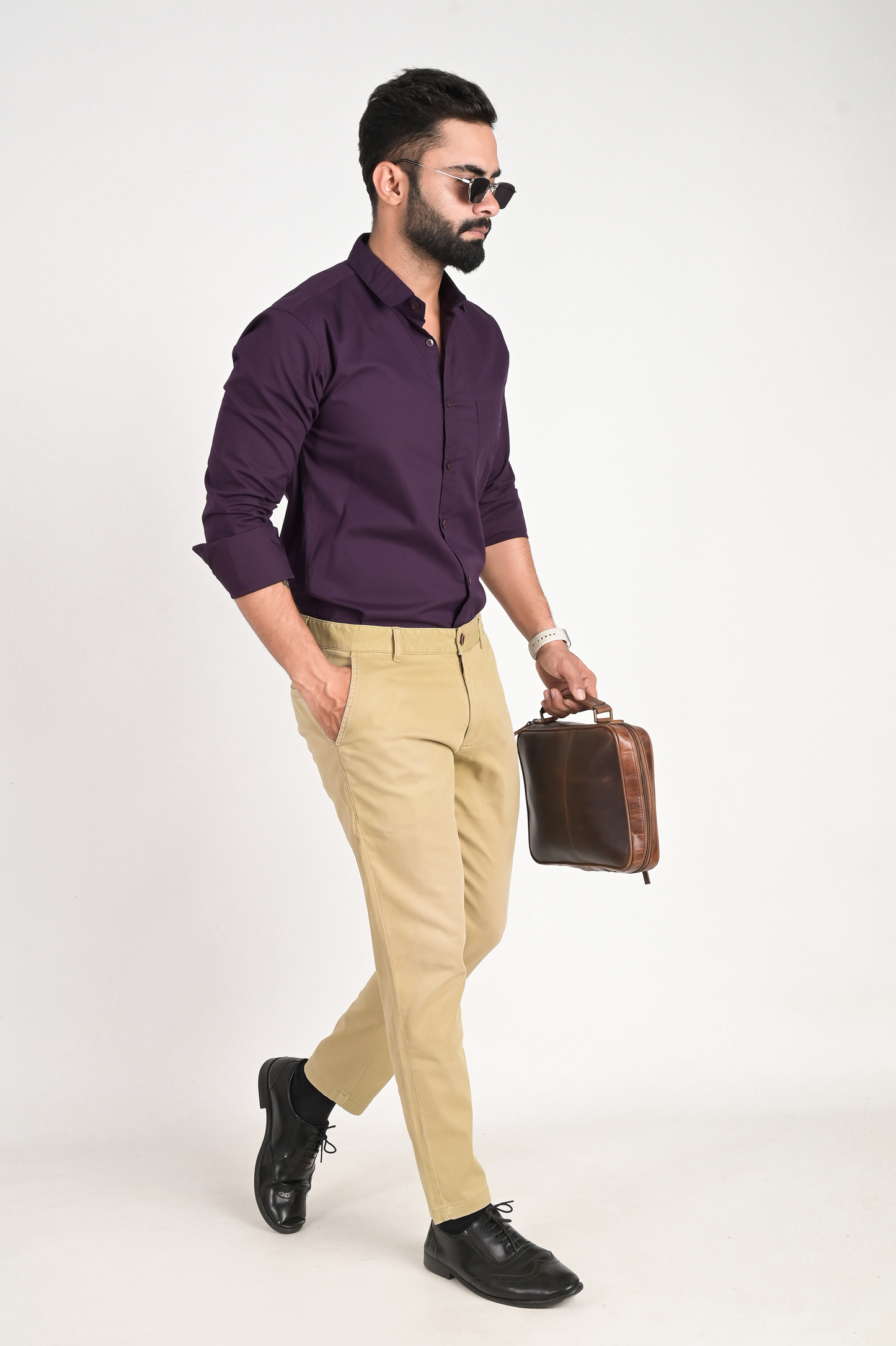Solid Casual Shirt