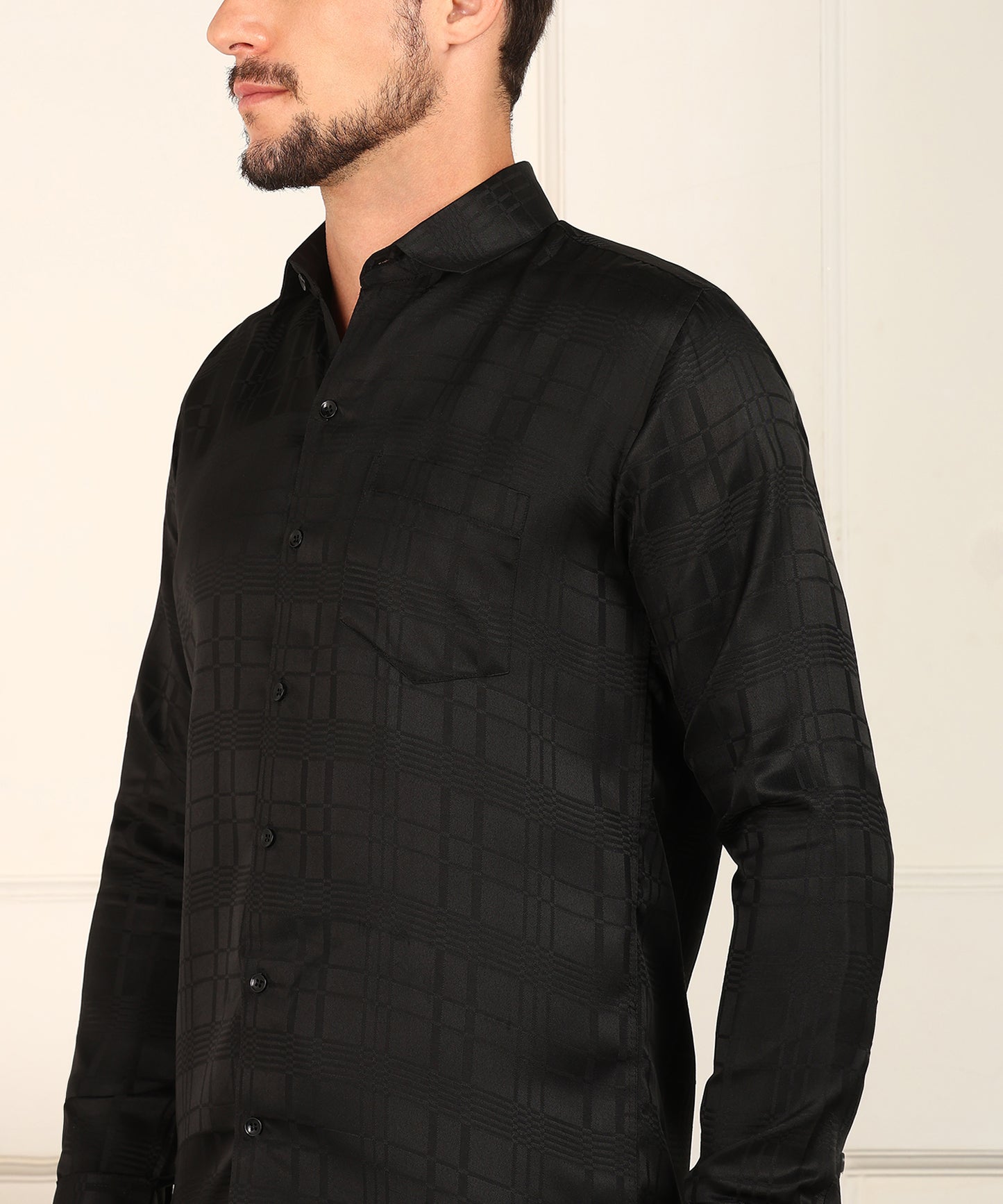 Men Checkered Casual Shirt