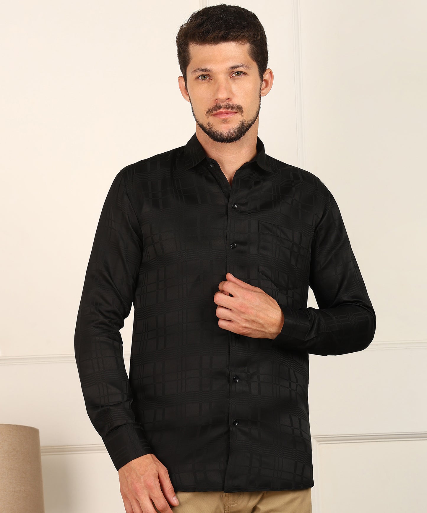 Men Checkered Casual Shirt