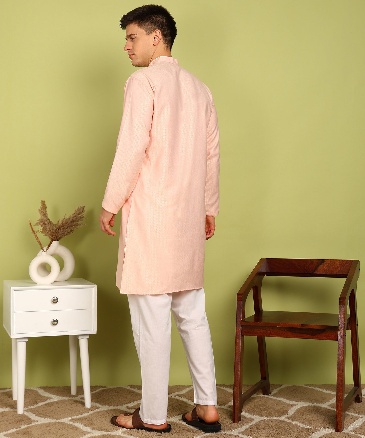 Men Kurta Pyjama Set