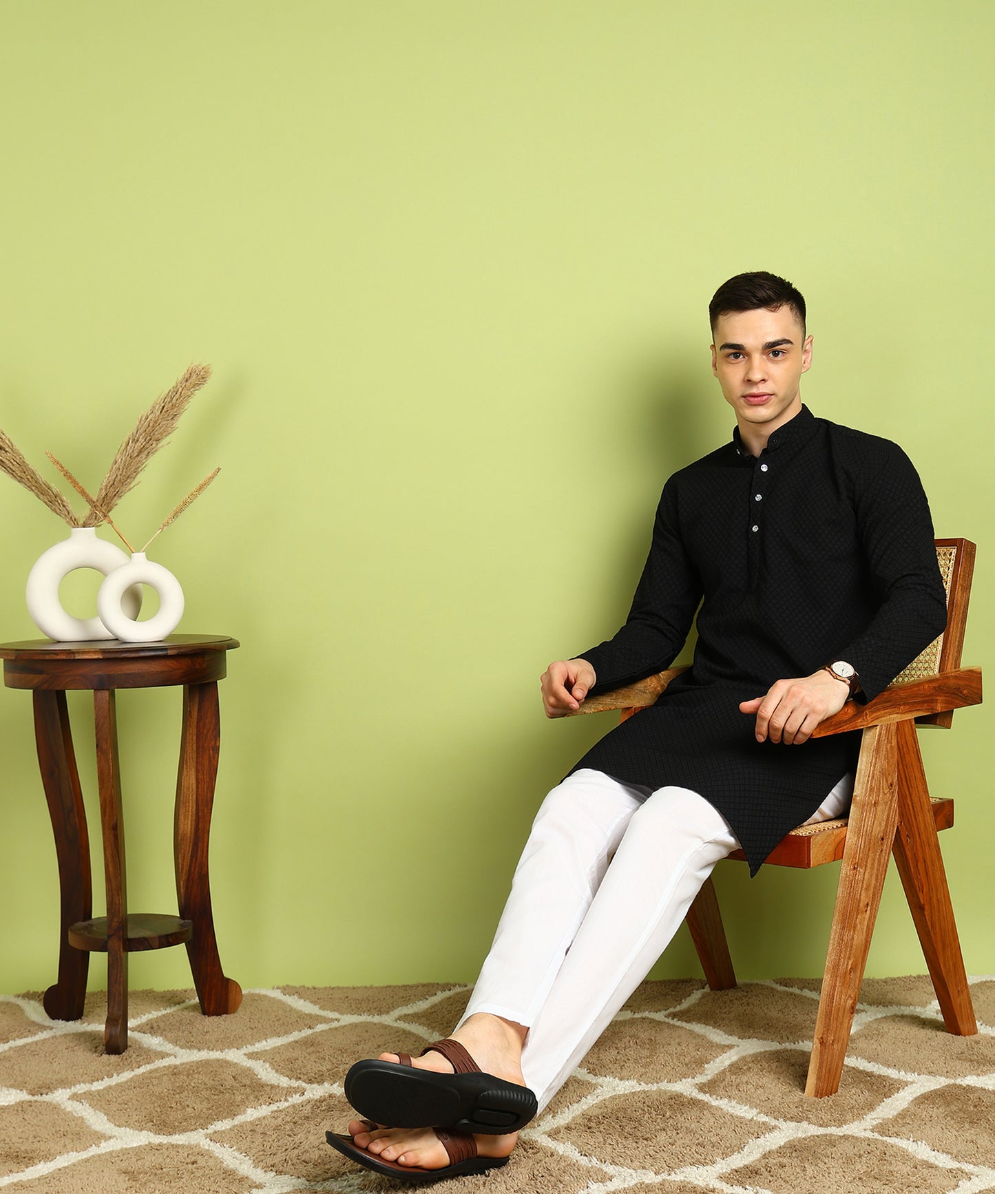 Men Kurta Pyjama Set