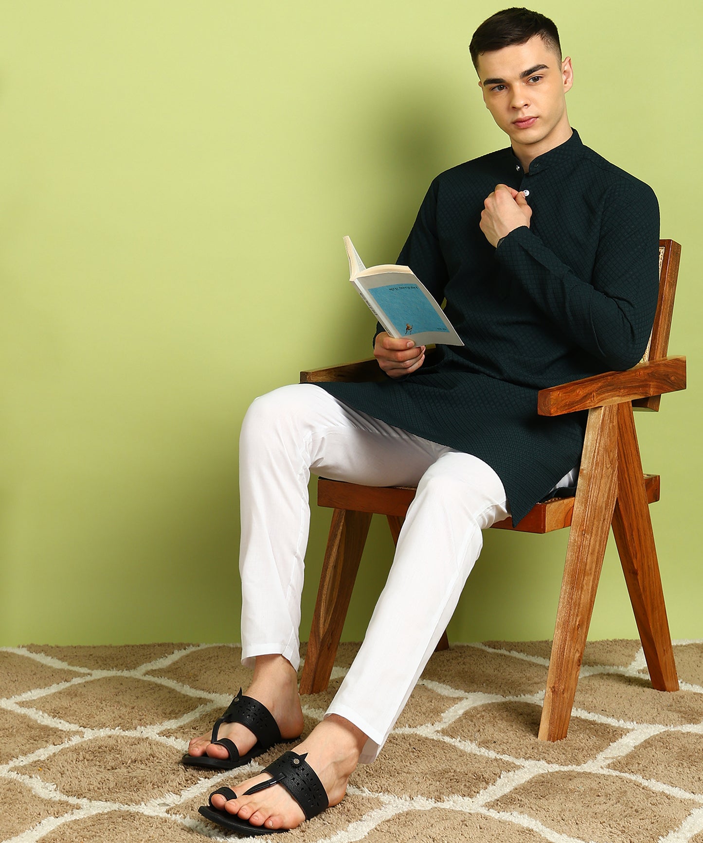 Men Kurta Pyjama Set