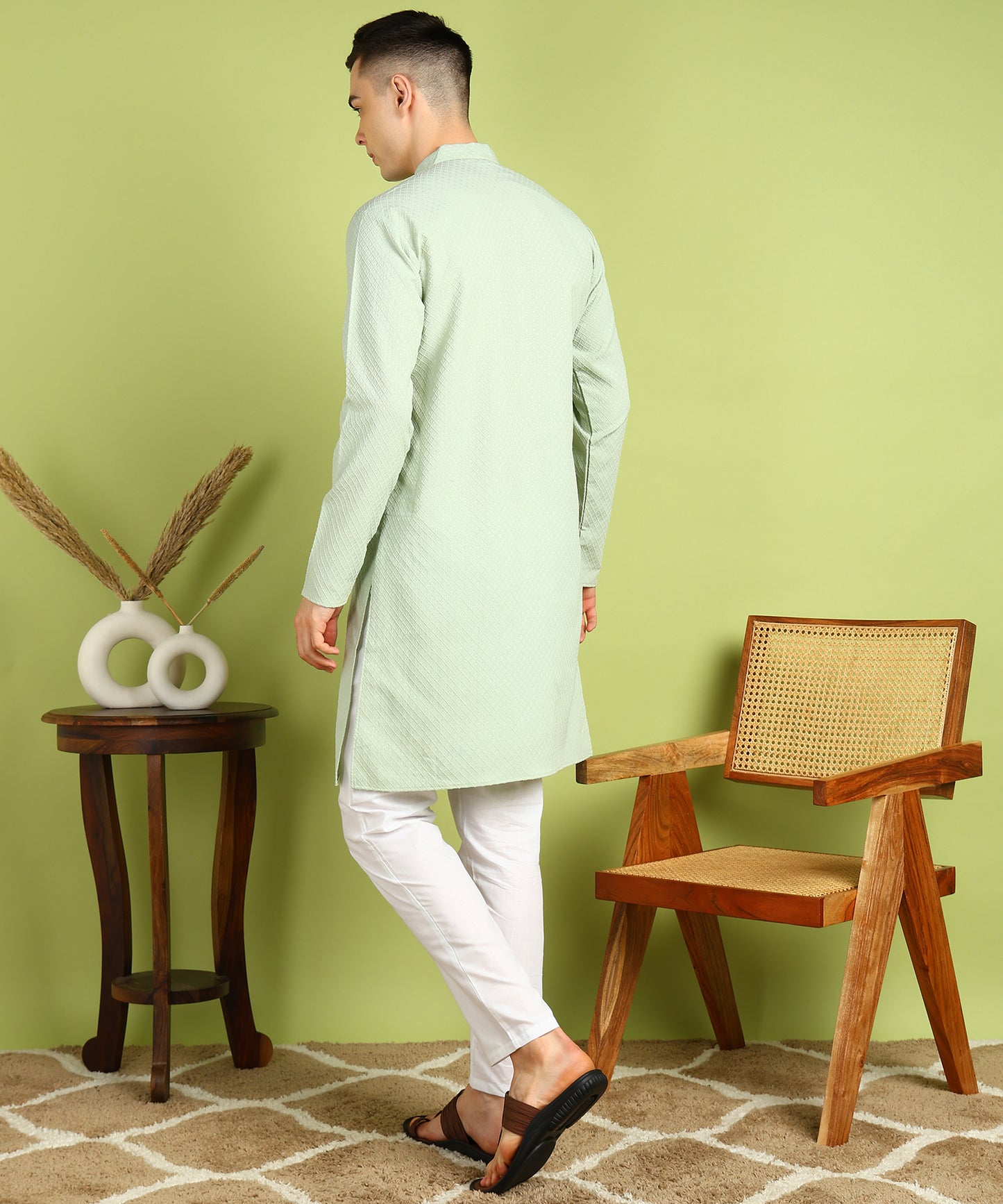 Men Kurta Pyjama Set