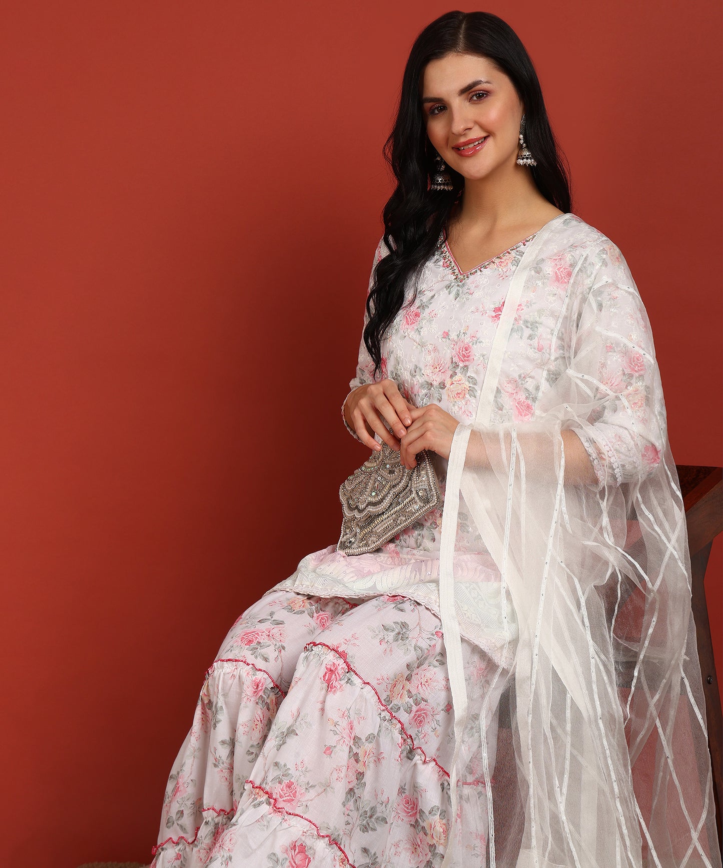 FUBAR Women Kurta Pyjama Dupatta Set