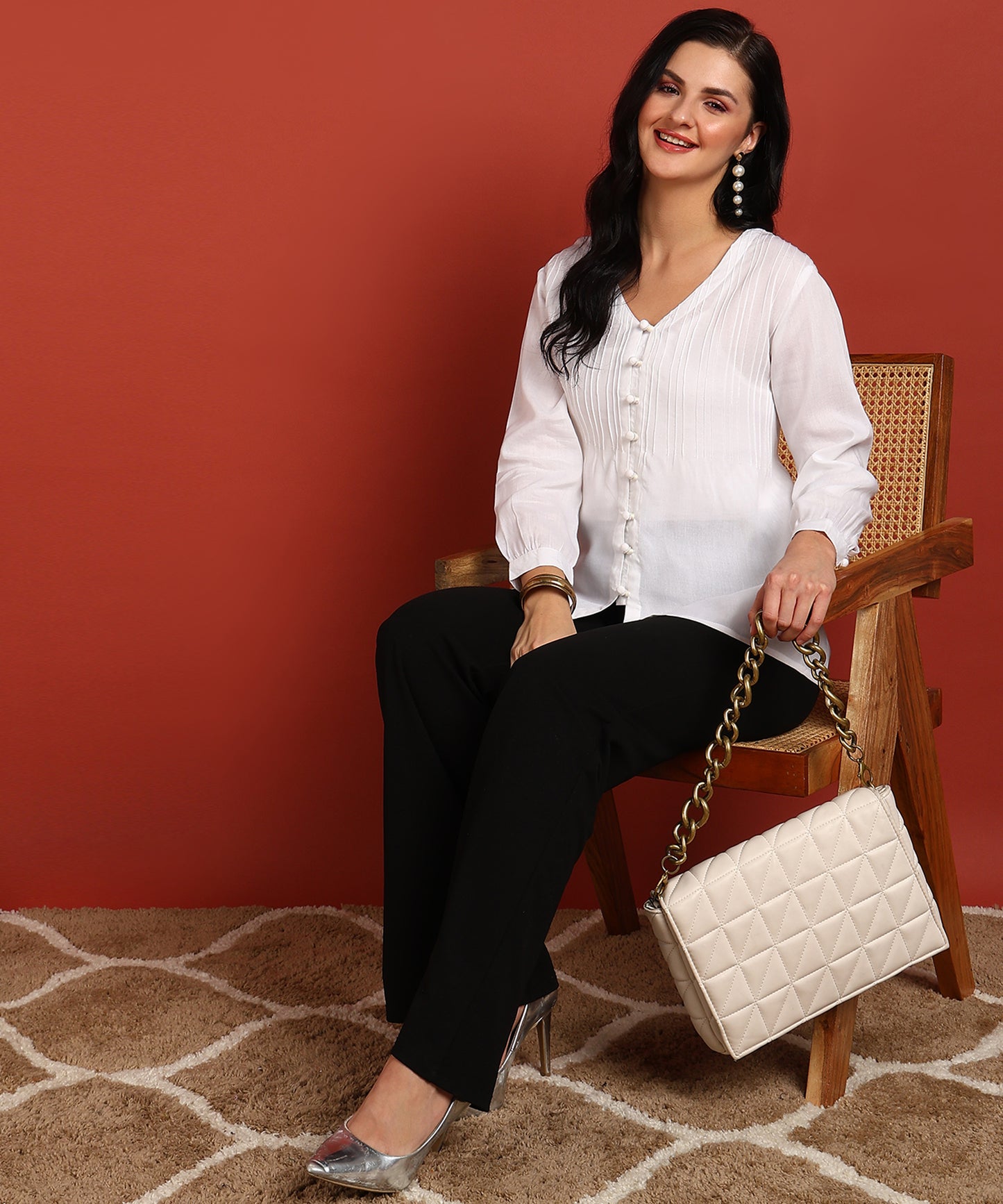 FUBAR Casual Solid Women Top