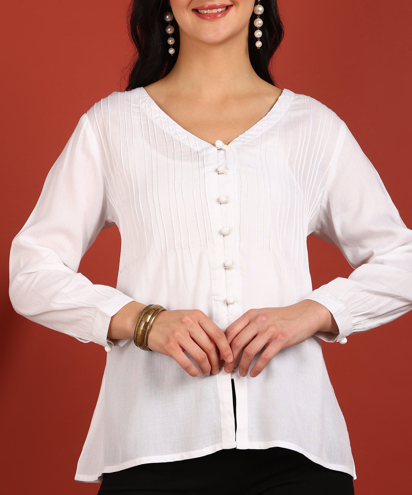 FUBAR Casual Solid Women Top