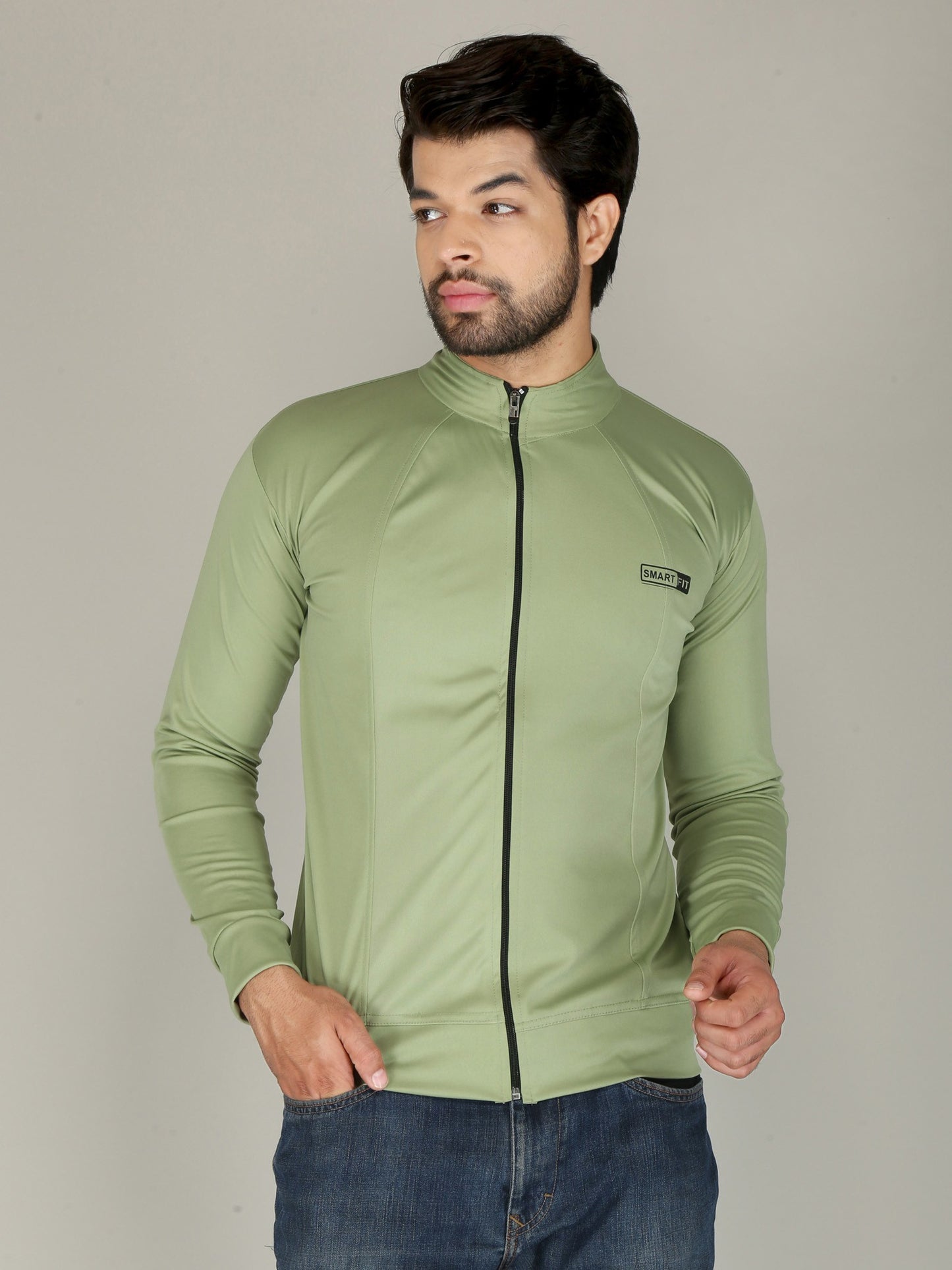 Full Sleeve Solid Jacket