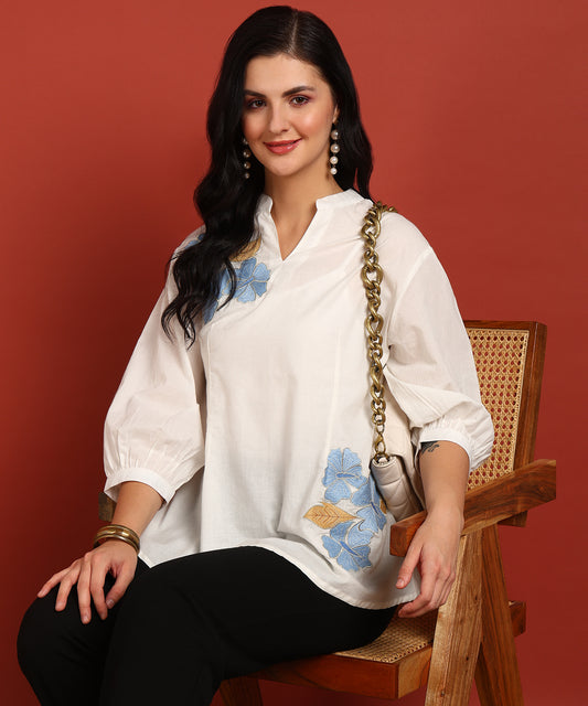 FUBAR Casual Solid Women Top