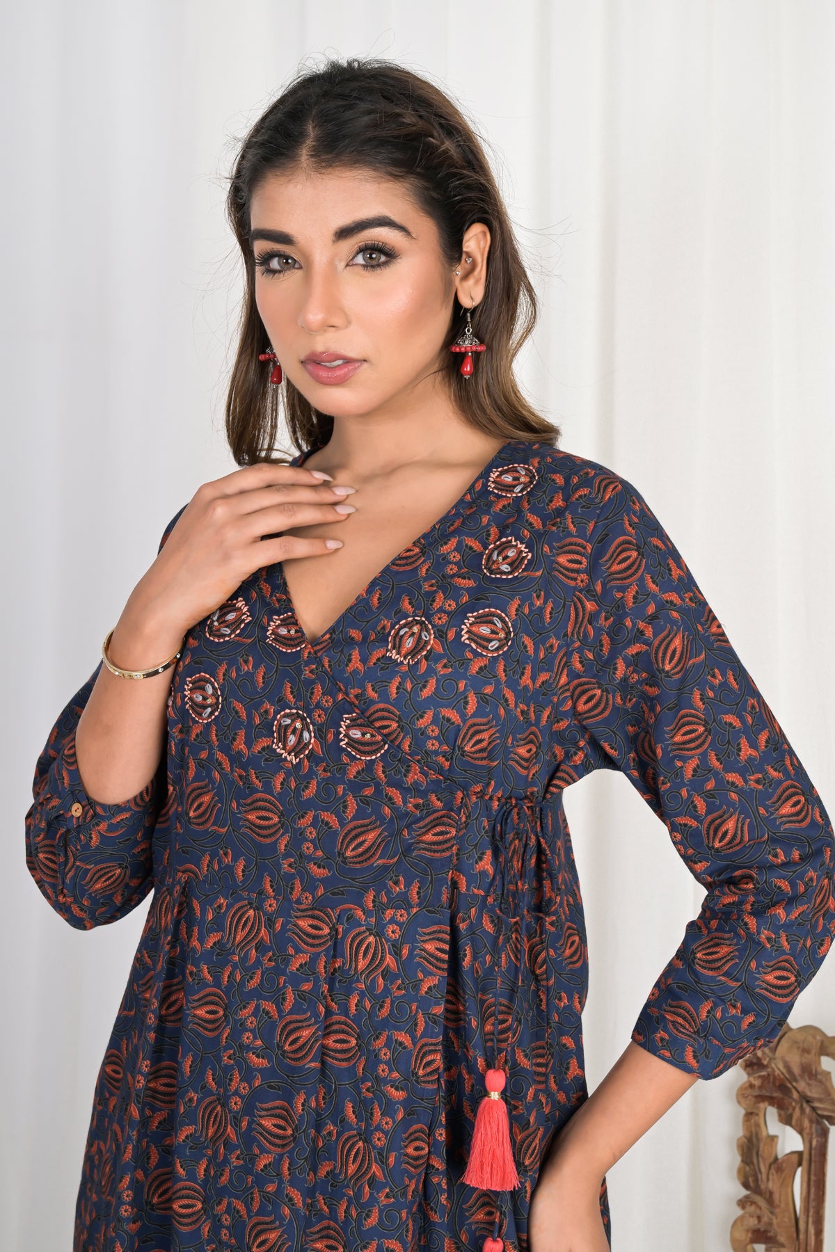 FUBAR Women Kurta Pyjama Dupatta Set