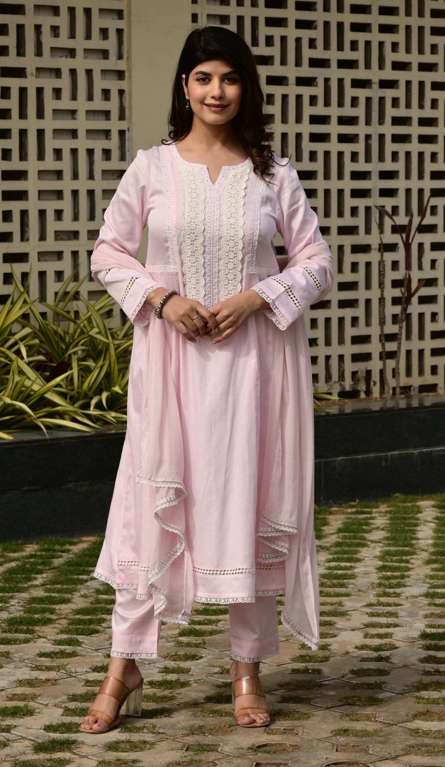 FUBAR Women Kurta Pyjama Dupatta Set