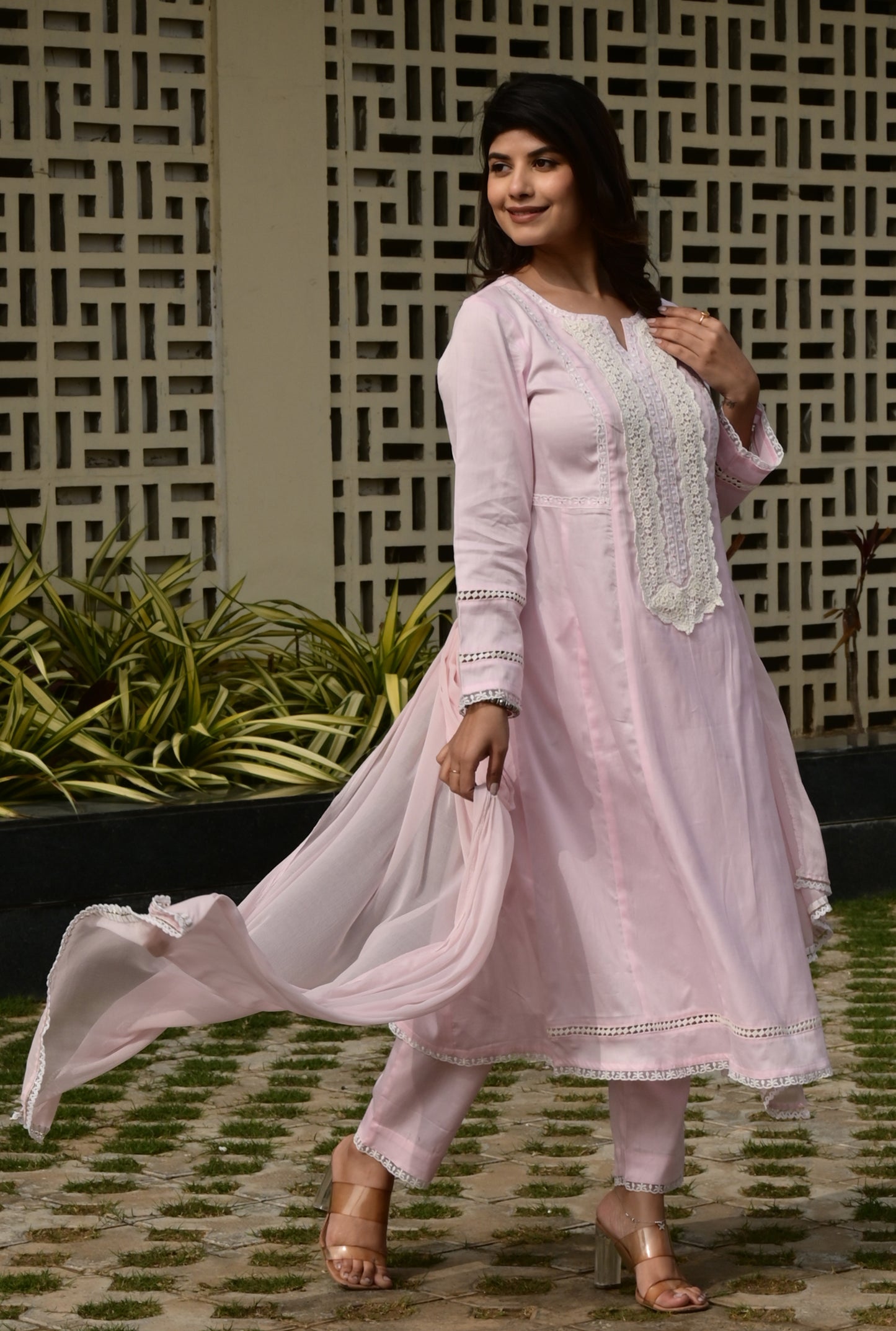 FUBAR Women Kurta Pyjama Dupatta Set