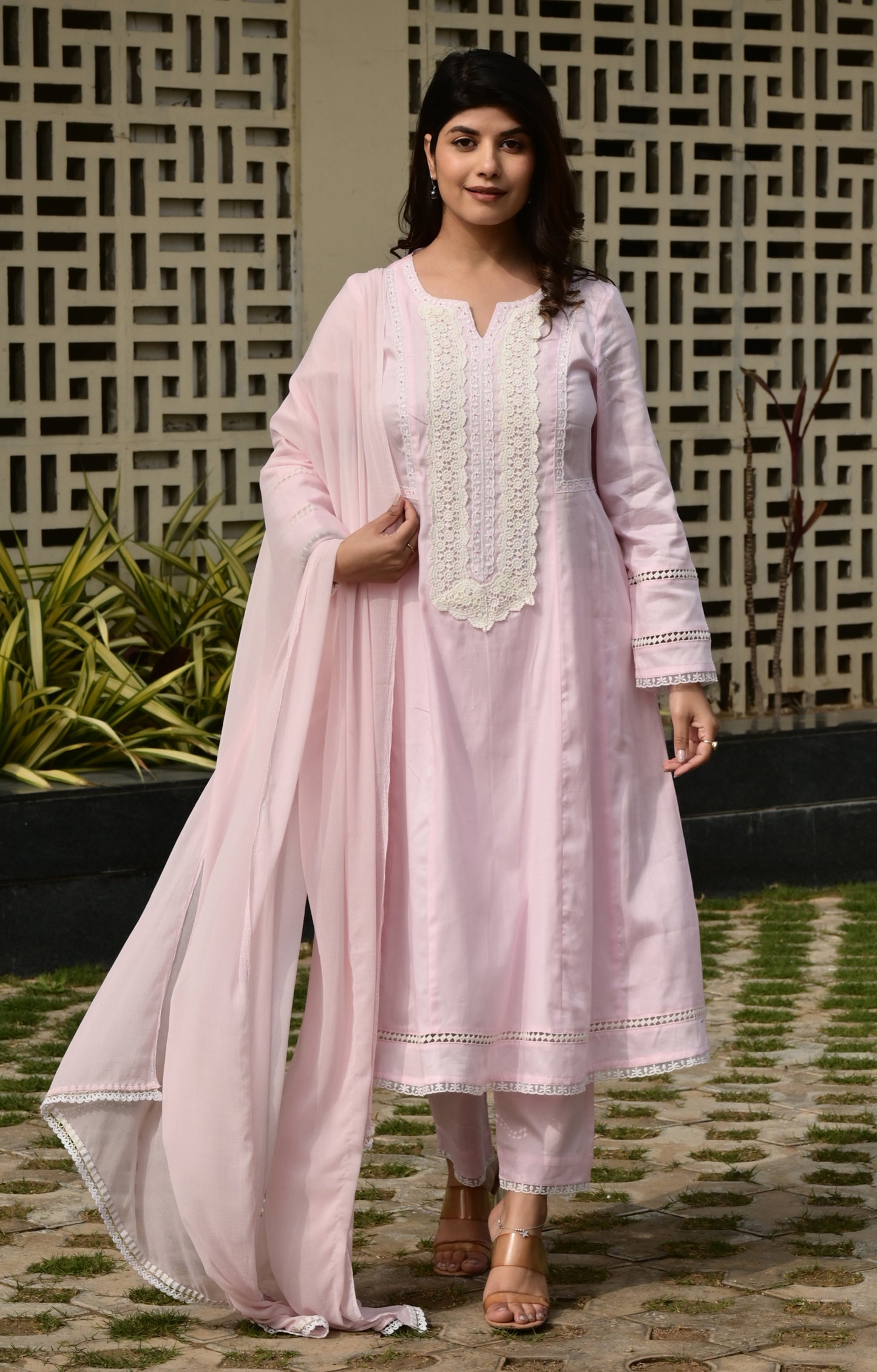 FUBAR Women Kurta Pyjama Dupatta Set