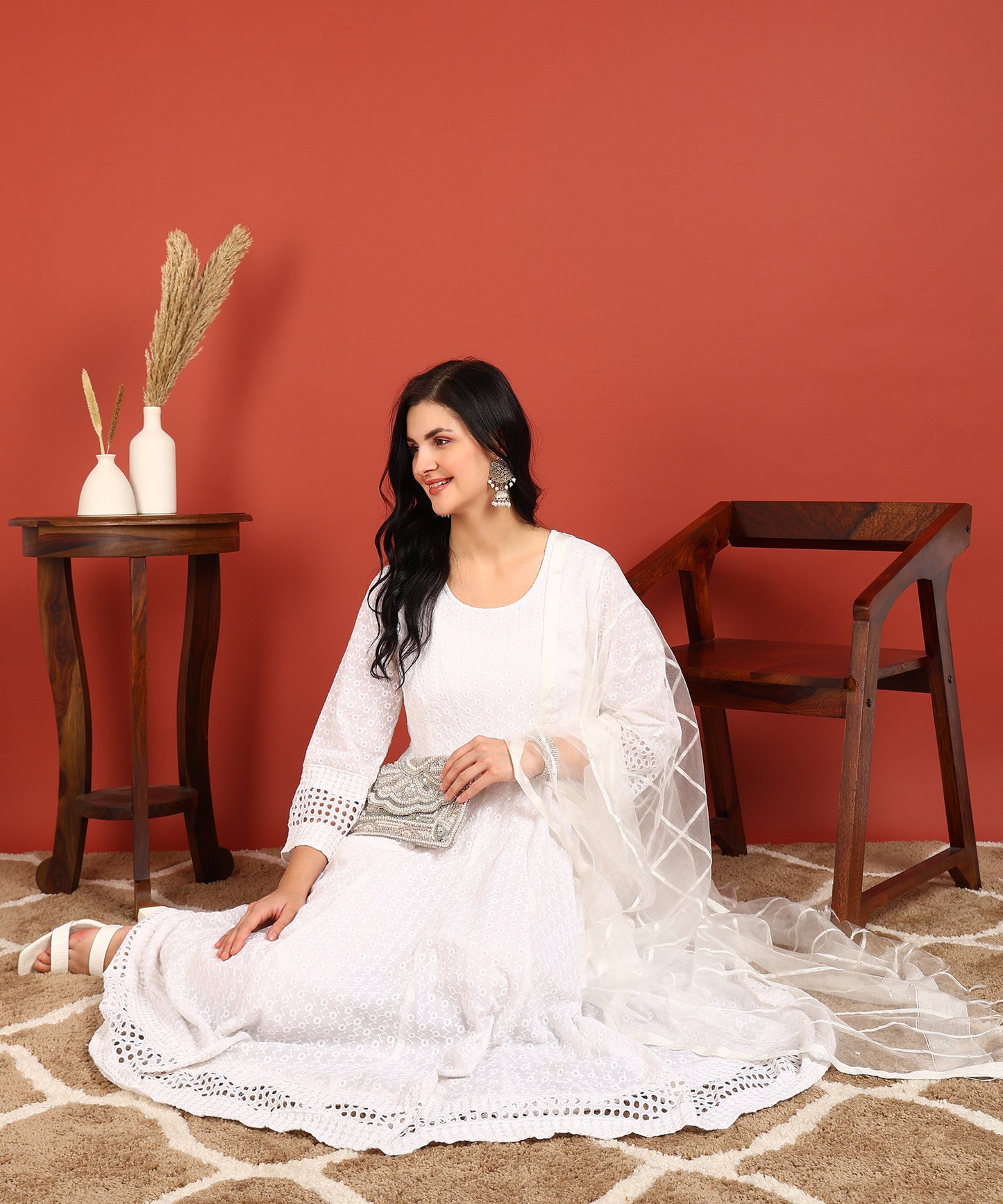FUBAR Women Kurta Pyjama Dupatta Set