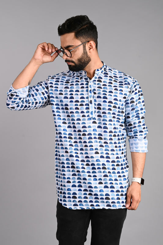 Printed Straight Kurta Shirt