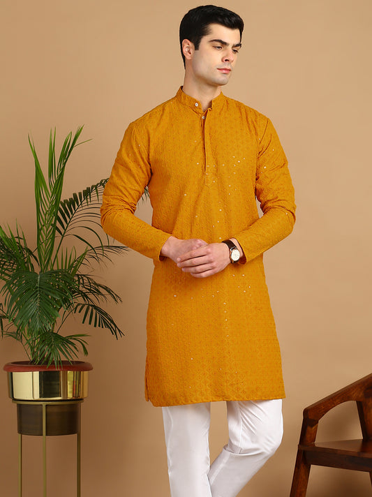 Embroidered Straight Kurta