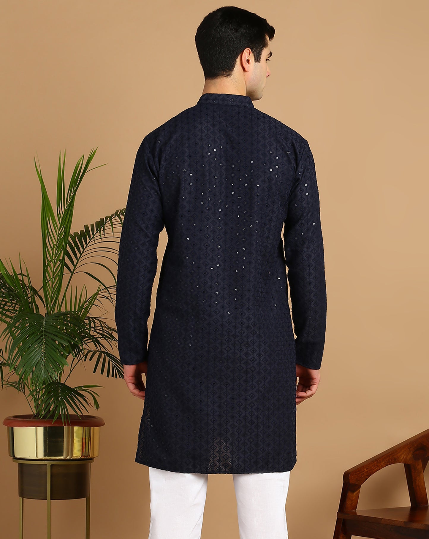 Embroidered Straight Kurta