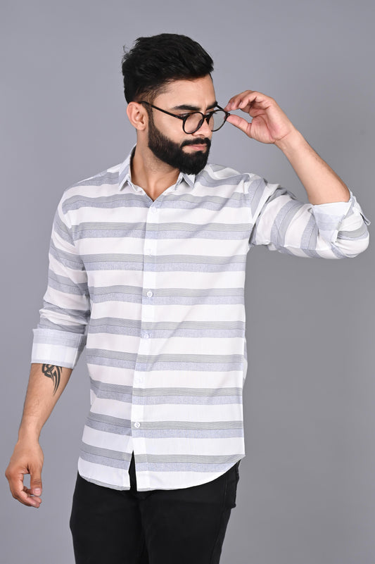 Striped Casual Shirt