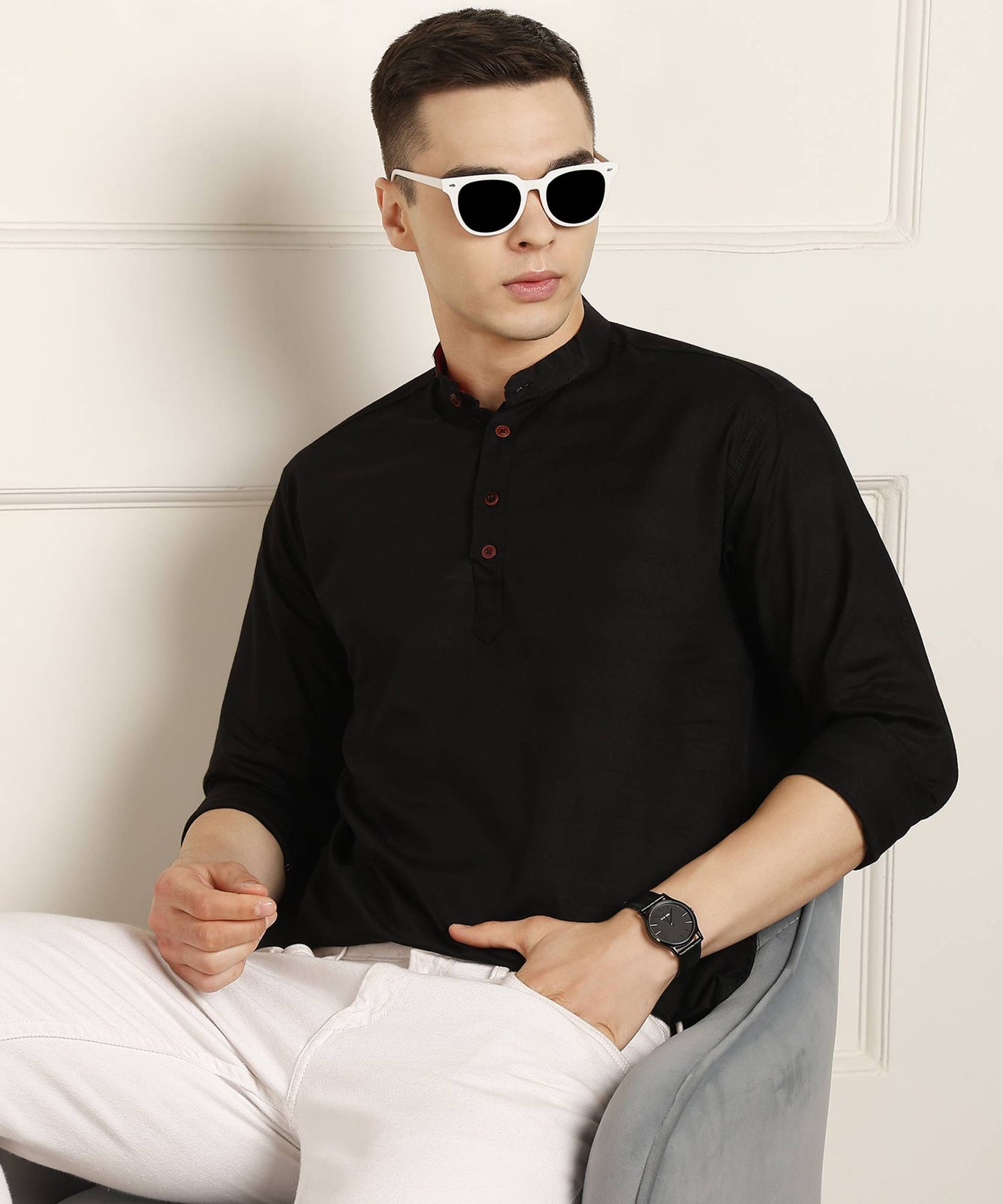Striped Straight Kurta Shirt