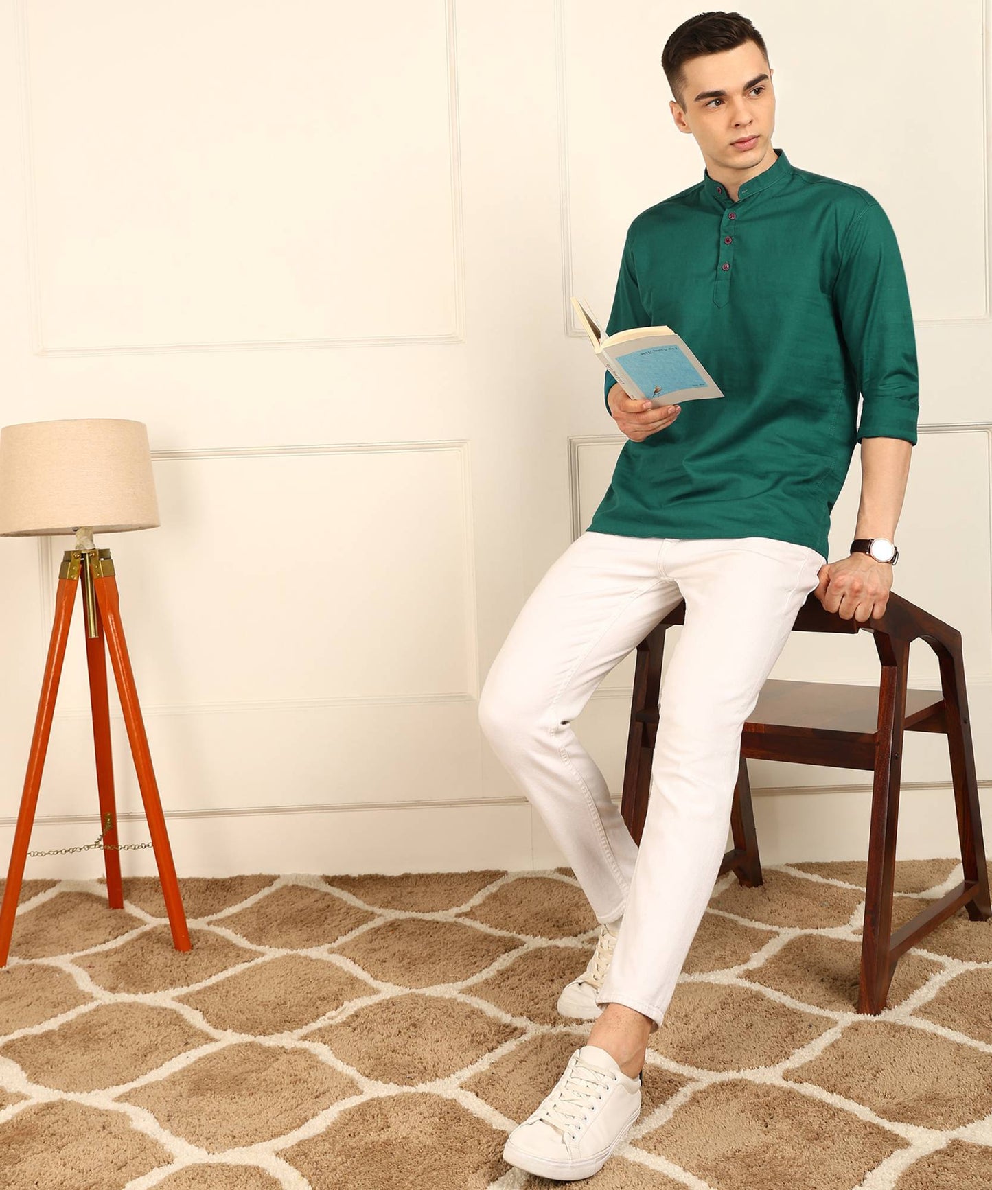 Striped Straight Kurta Shirt