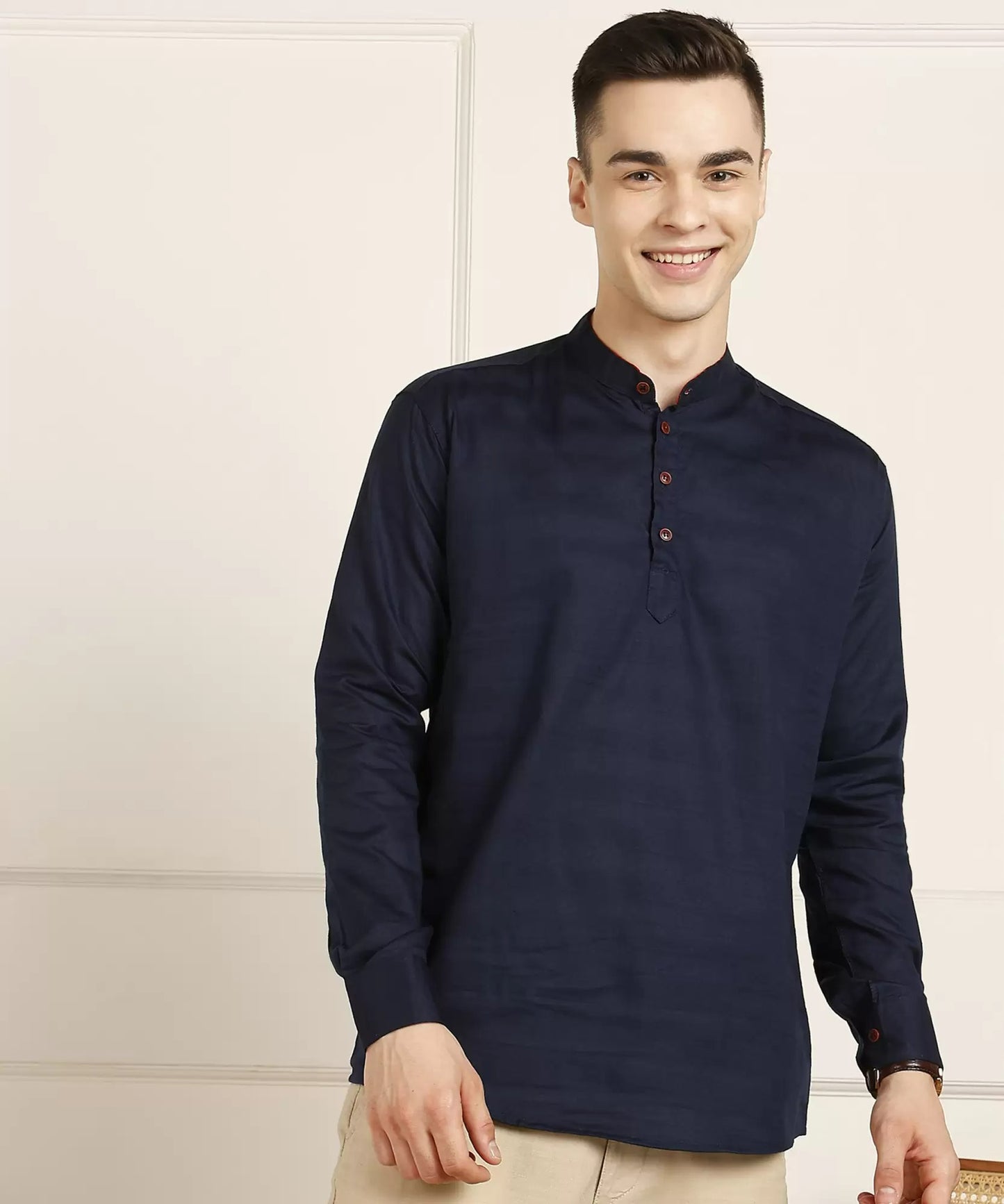 Striped Straight Kurta Shirt