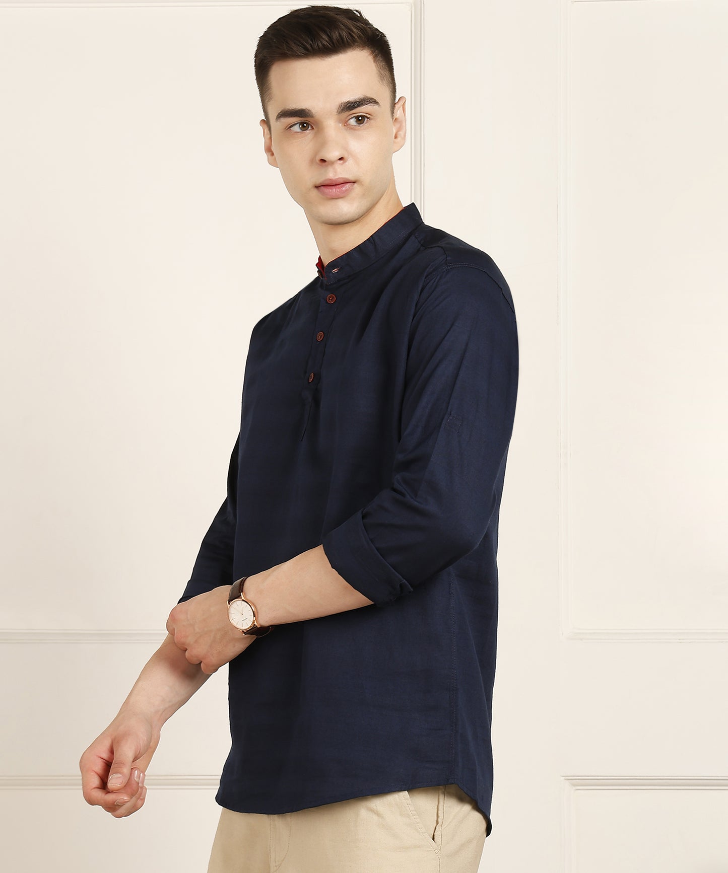 Striped Straight Kurta Shirt