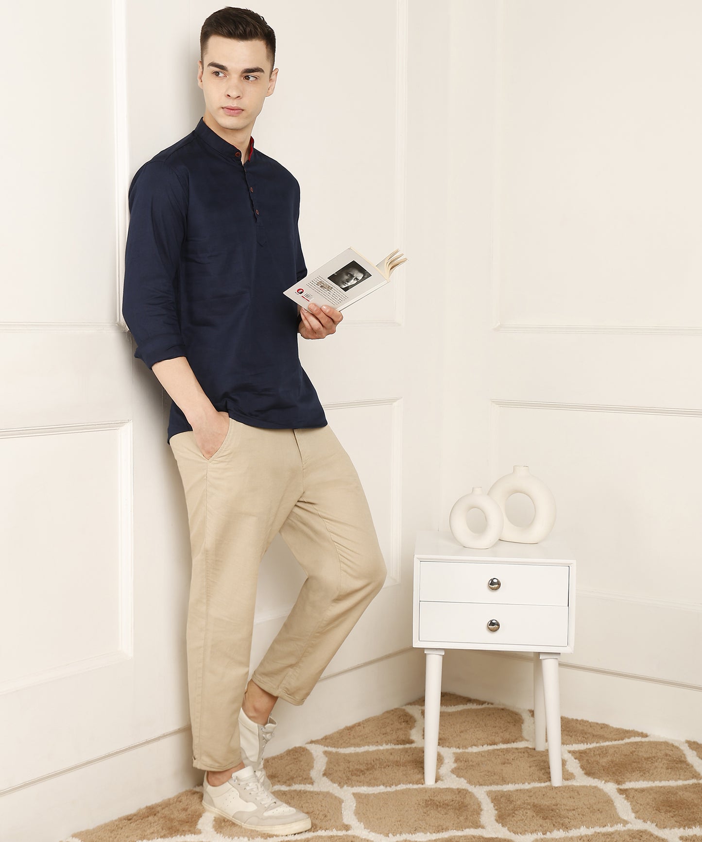Striped Straight Kurta Shirt
