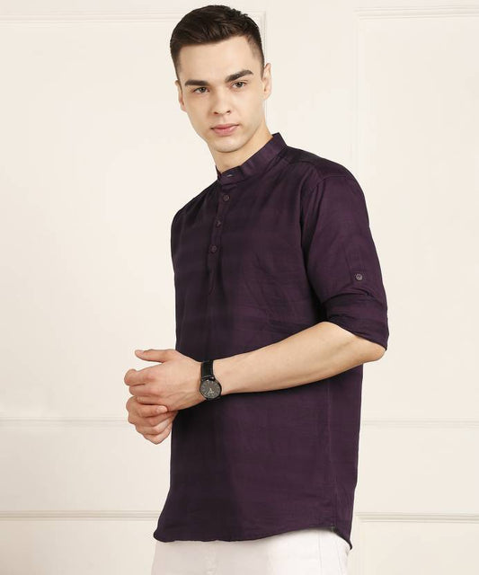 Striped Straight Kurta Shirt
