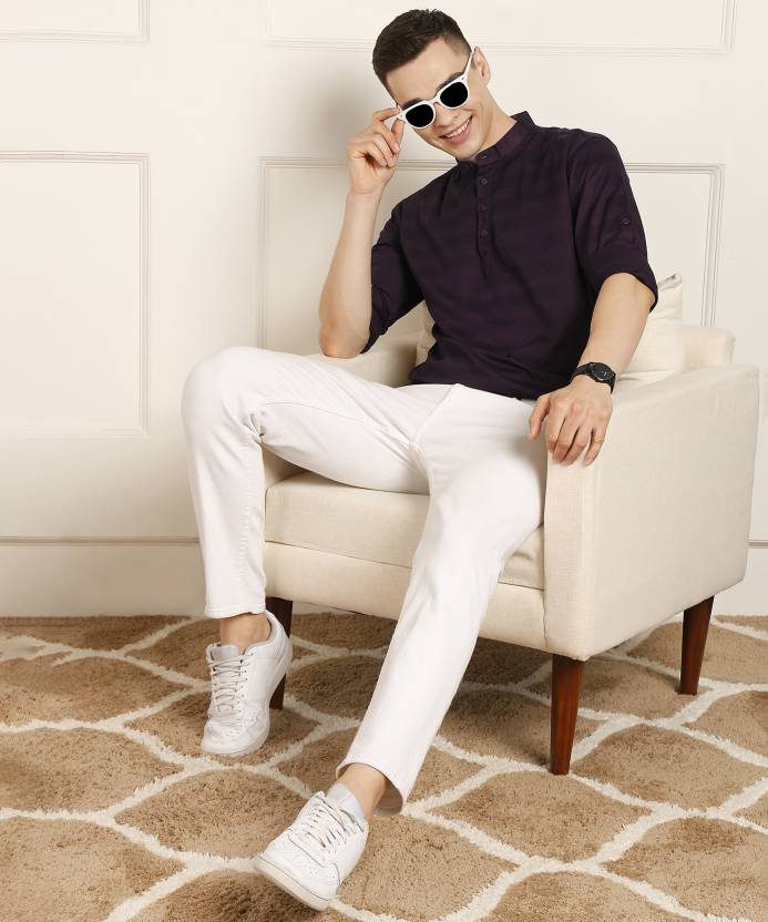 Striped Straight Kurta Shirt