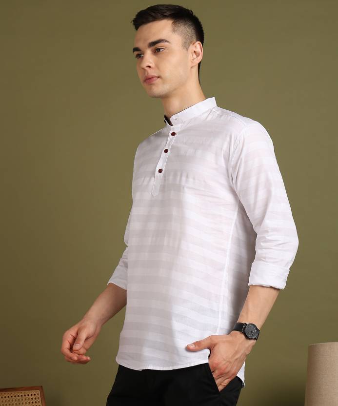 Striped Straight Kurta Shirt