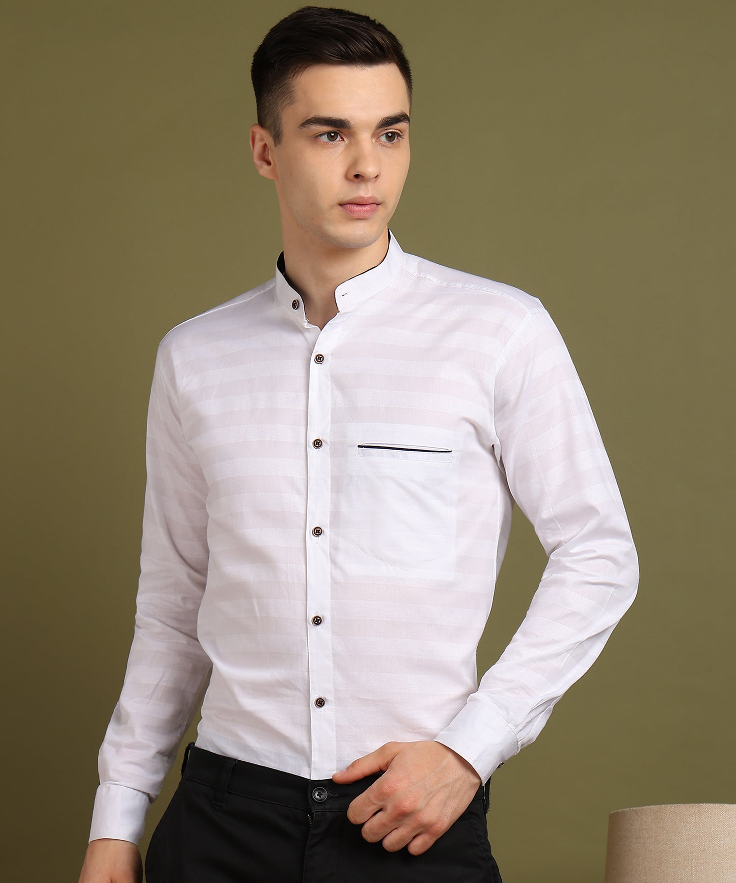 Striped Casual Shirt