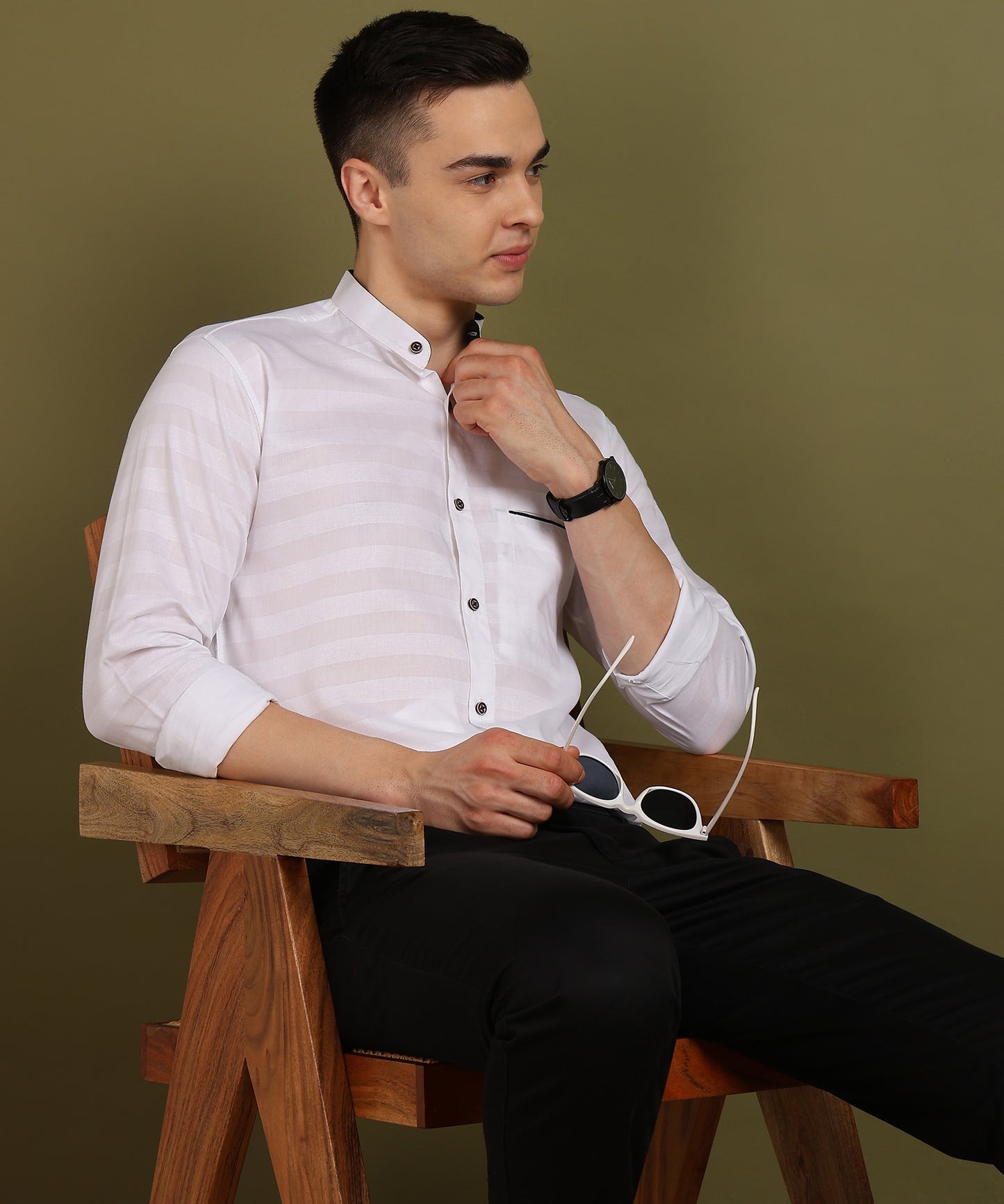 Striped Casual Shirt