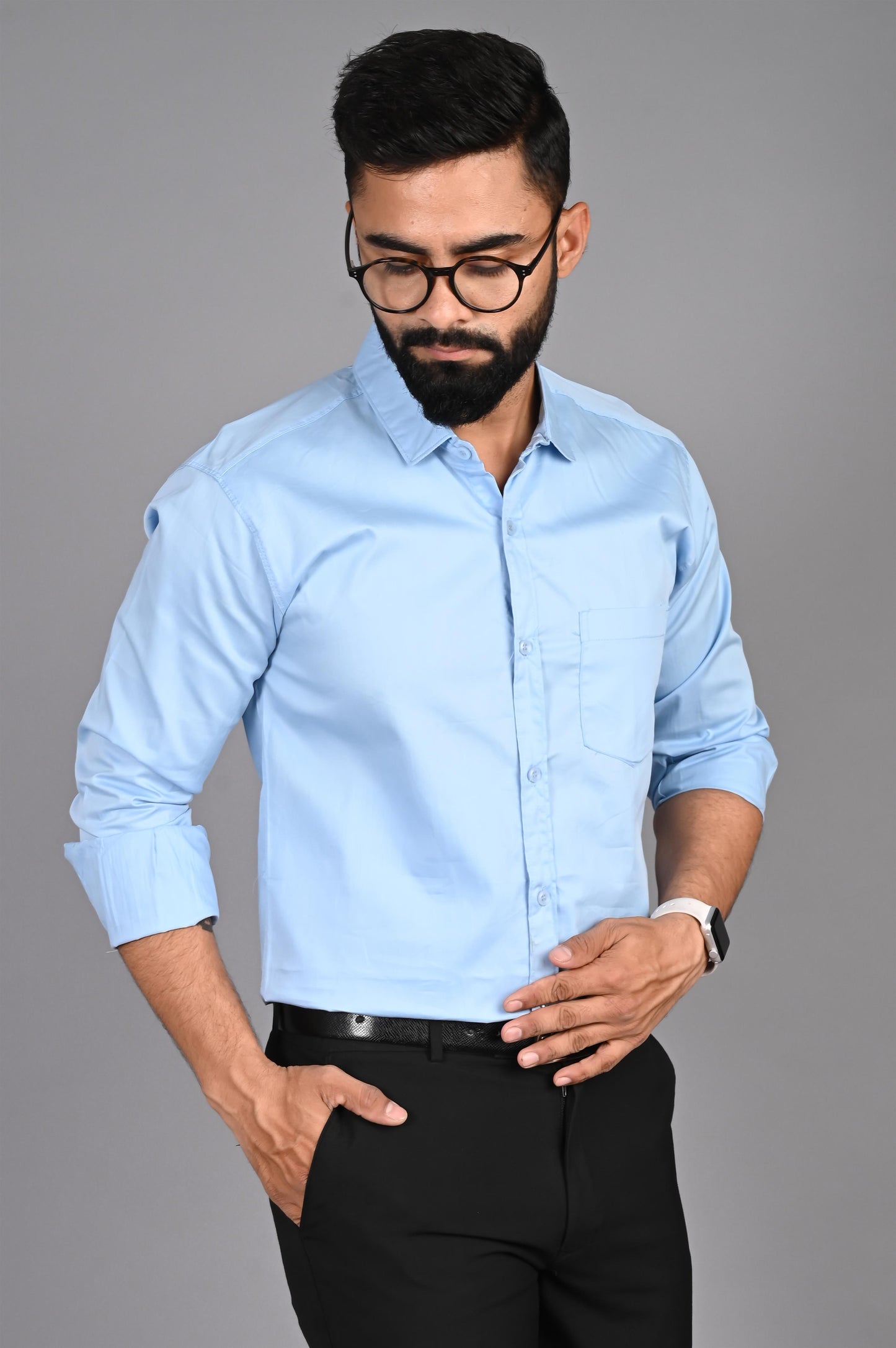 Men Solid Formal Multicolor Shirt (Pack of 2)