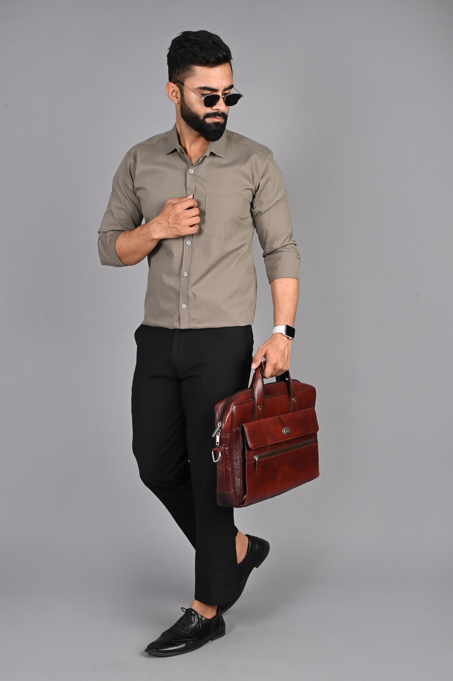 Men Solid Formal Multicolor Shirt (Pack of 2)