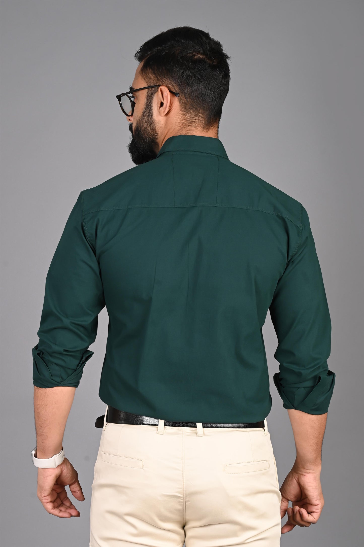 Men Solid Casual Multicolor Shirt