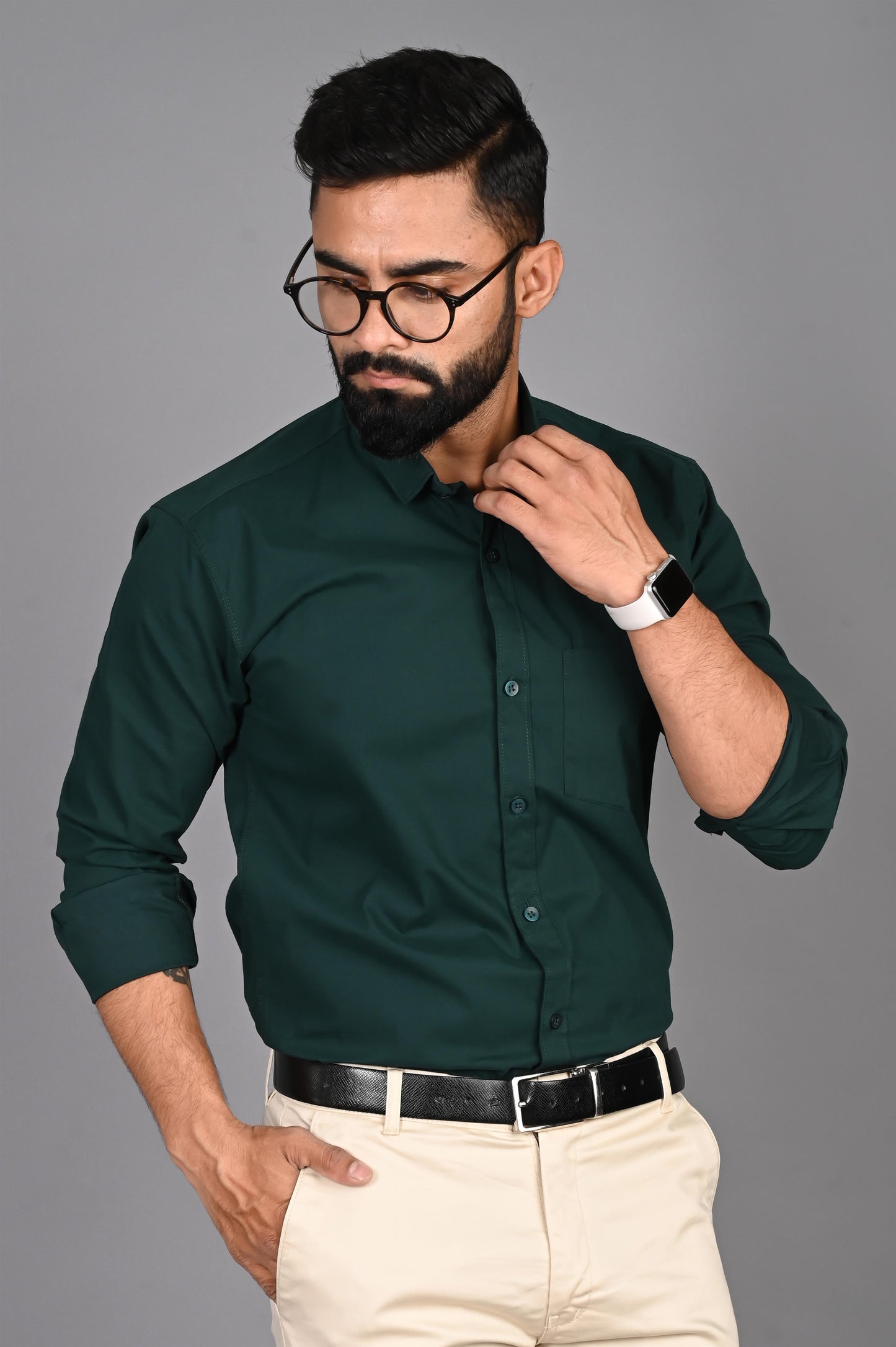 Men Solid Formal Multicolor Shirt (Pack of 2)