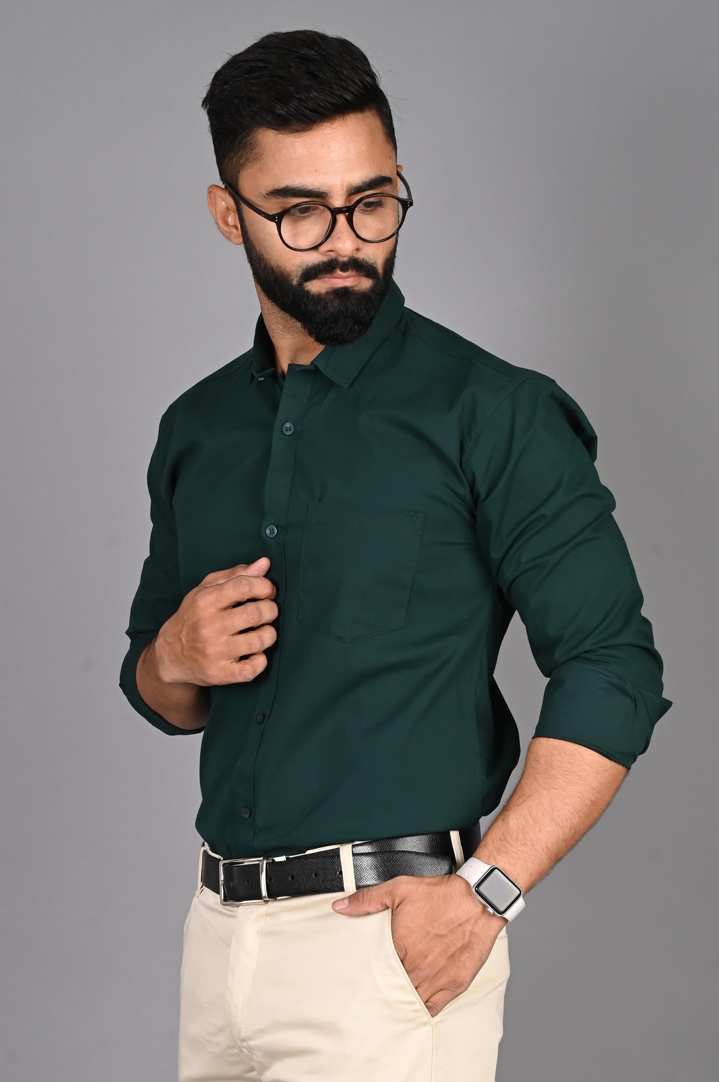 Men Solid Formal Multicolor Shirt (Pack of 2)