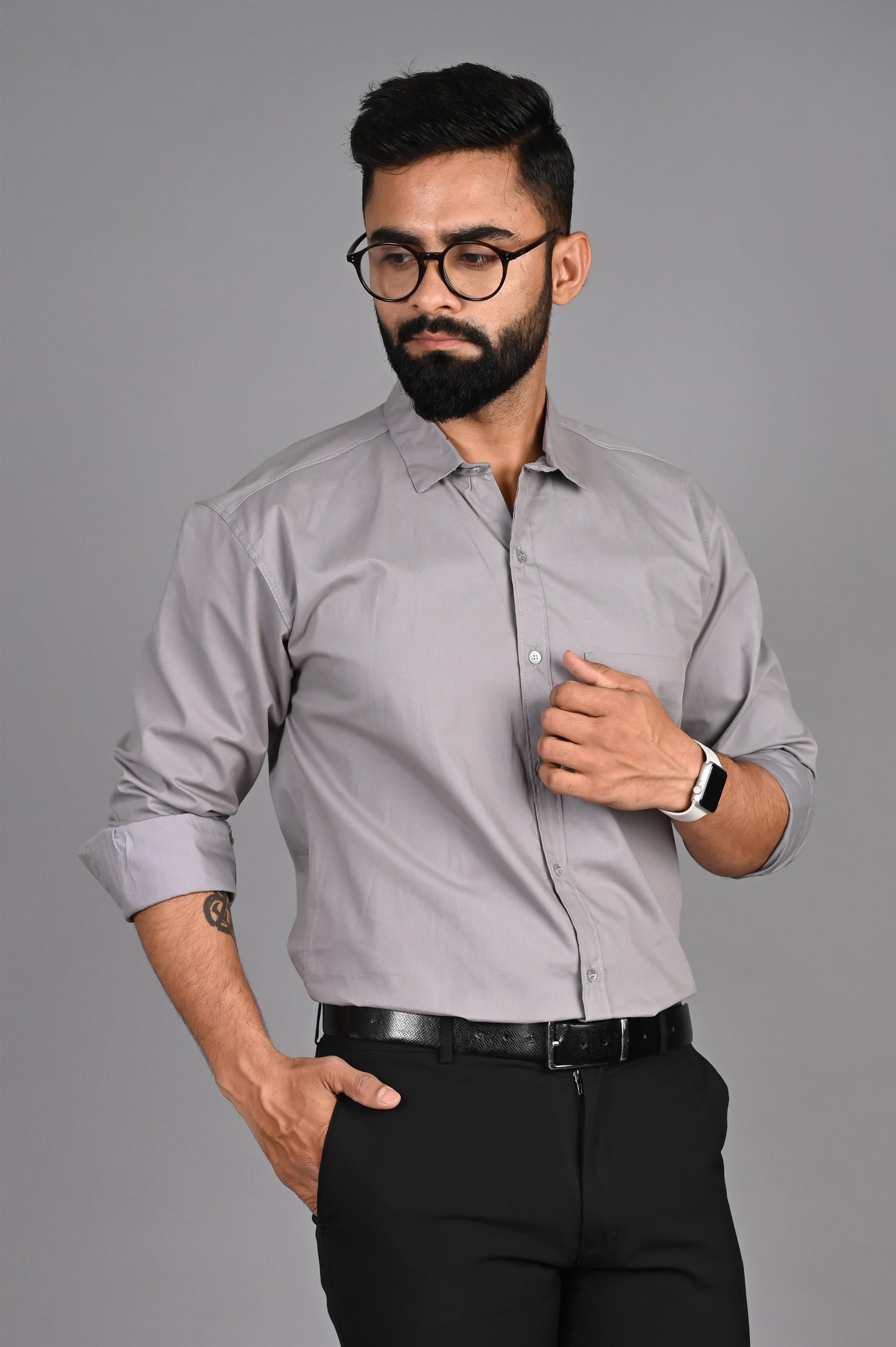 Men Solid Formal Multicolor Shirt (Pack of 2)