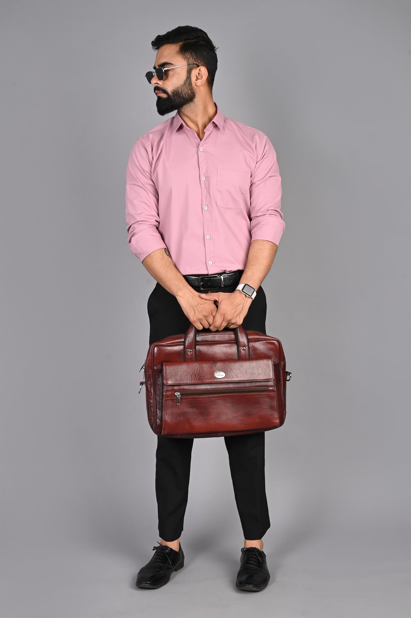 Men Solid Formal Multicolor Shirt (Pack of 2)