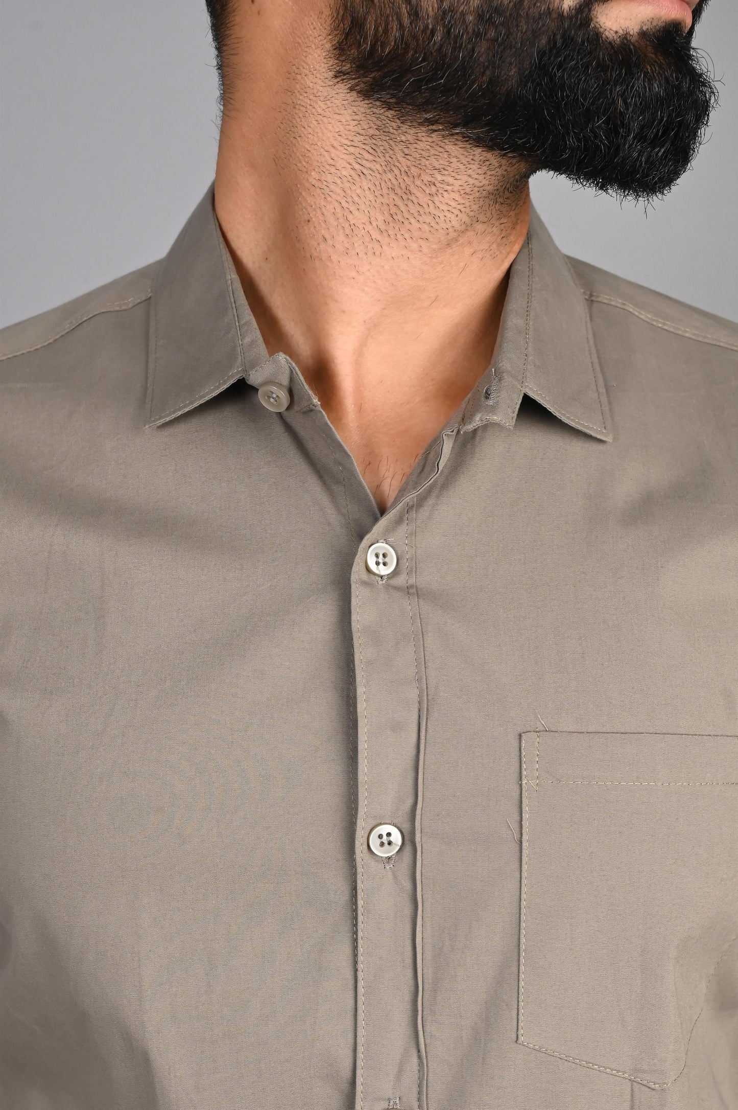 Men Solid Casual Multicolor Shirt